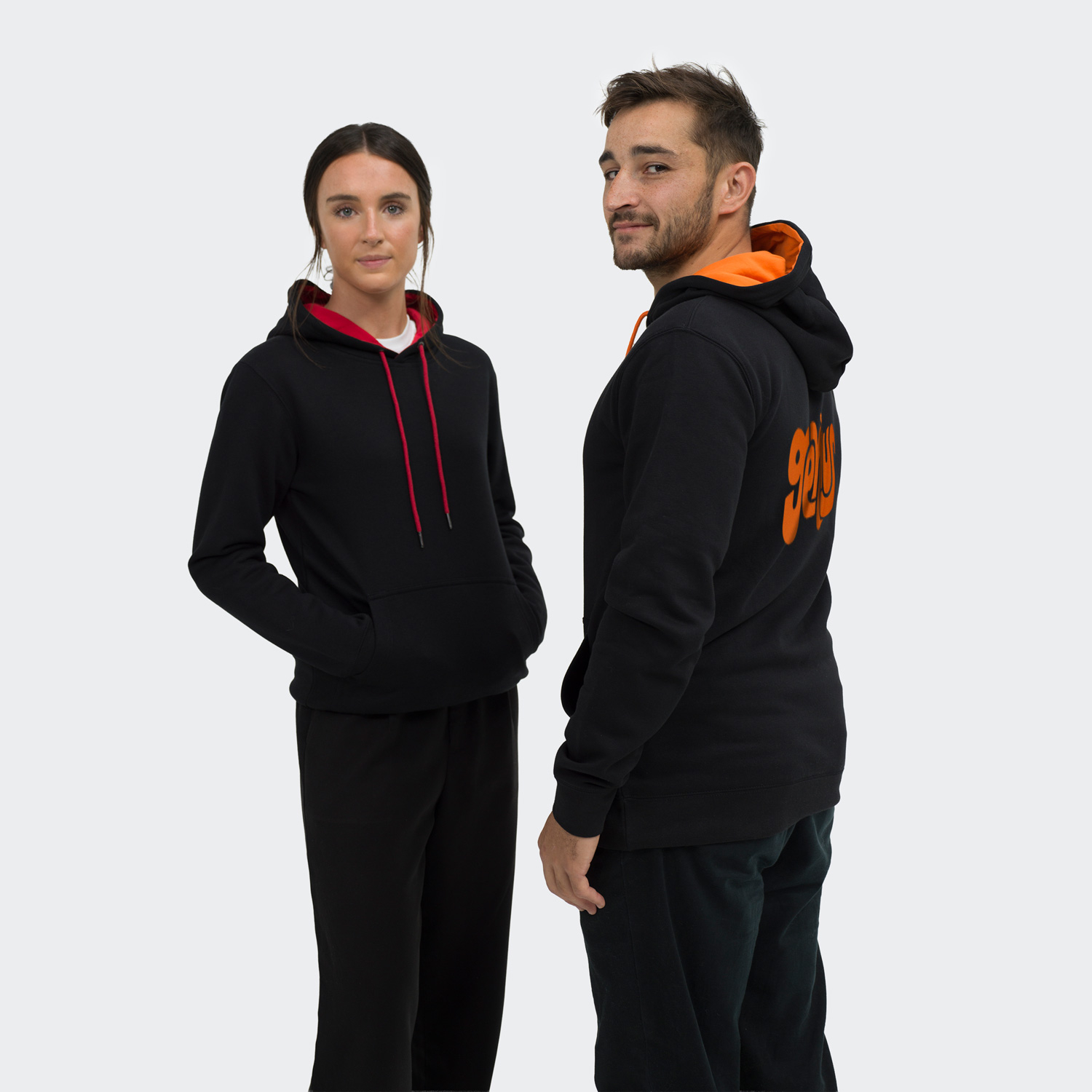 TRENDSWEAR Studio Contrast Unisex Hoodie - Image 11