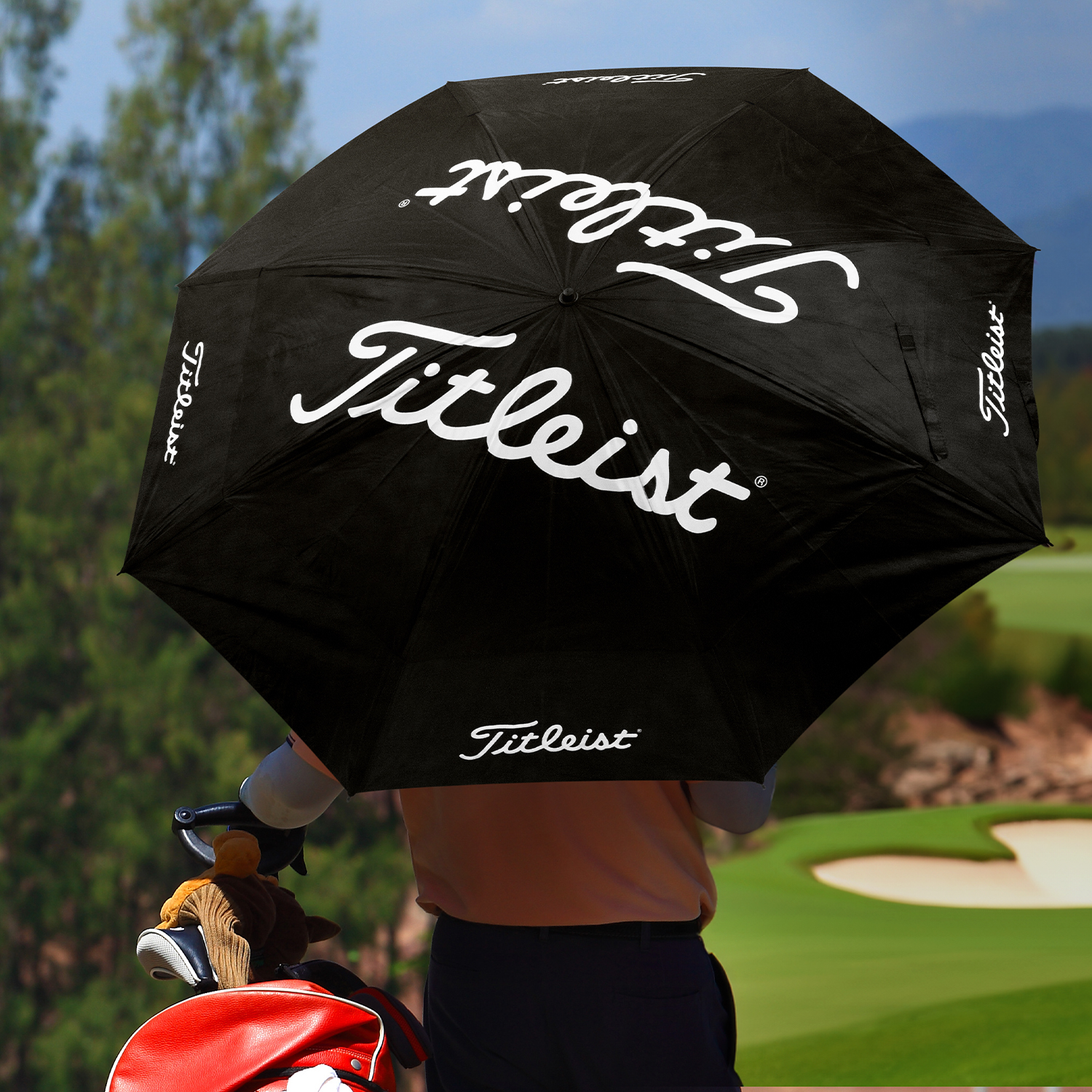 Titleist Tour Double Canopy Umbrella - Image 5