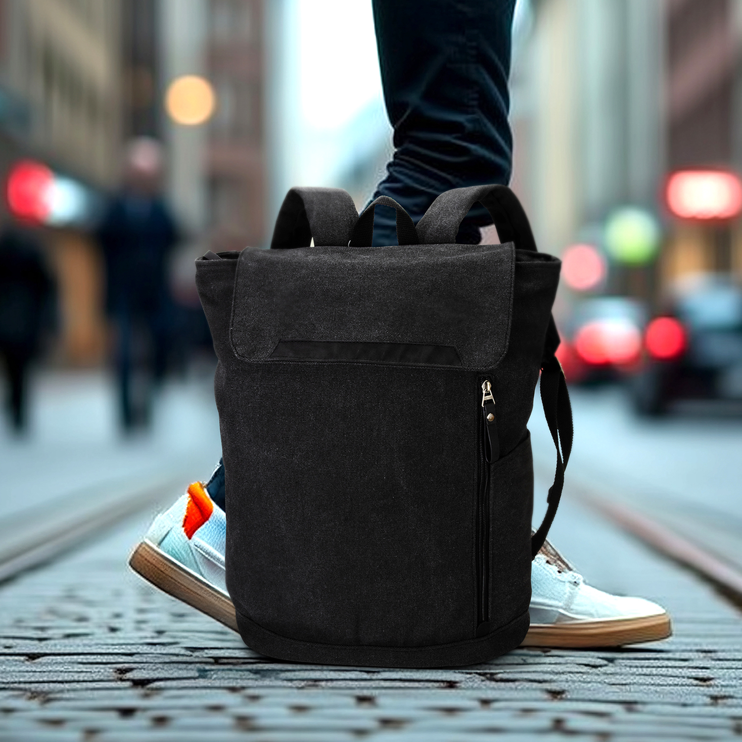 ARCHER Copenhagen Canvas Backpack - Image 7