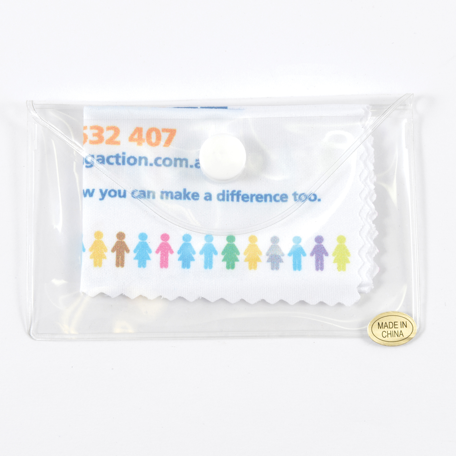 Zig Zag Economy Microfibre Lens Cloth - Image 3