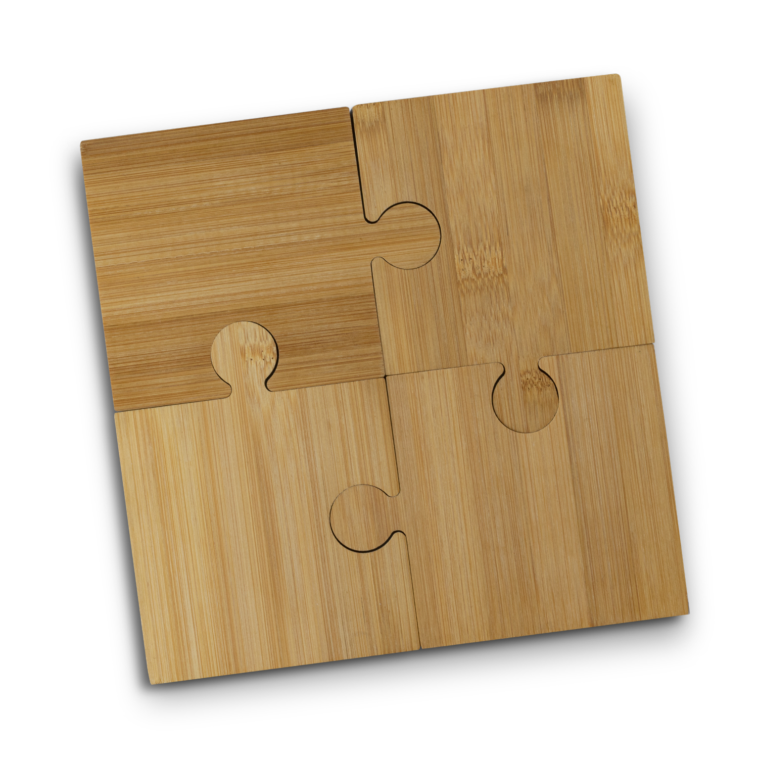 NATURA Puzzle Coaster - Set of 4 - Image 2
