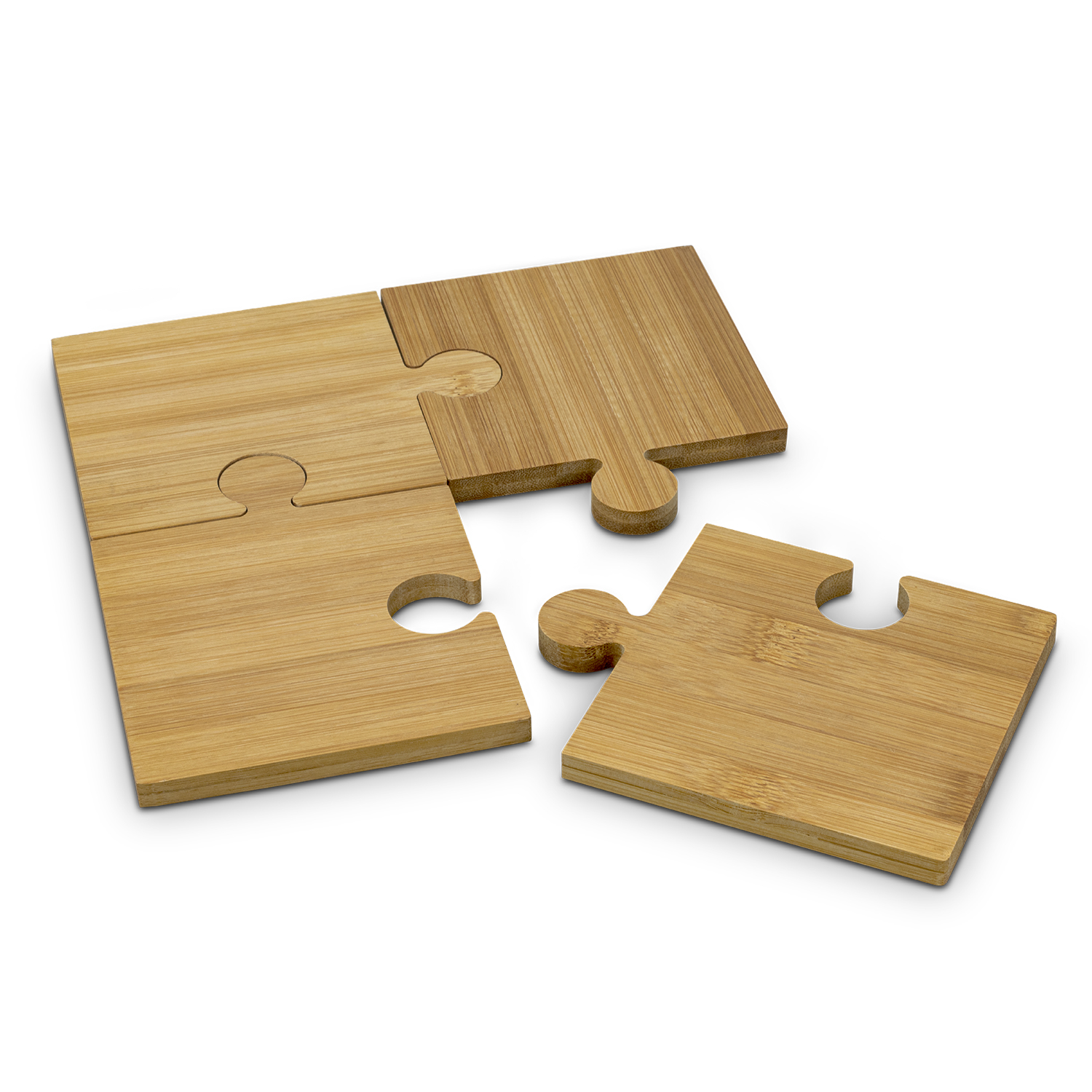 NATURA Puzzle Coaster - Set of 4 - Image 3