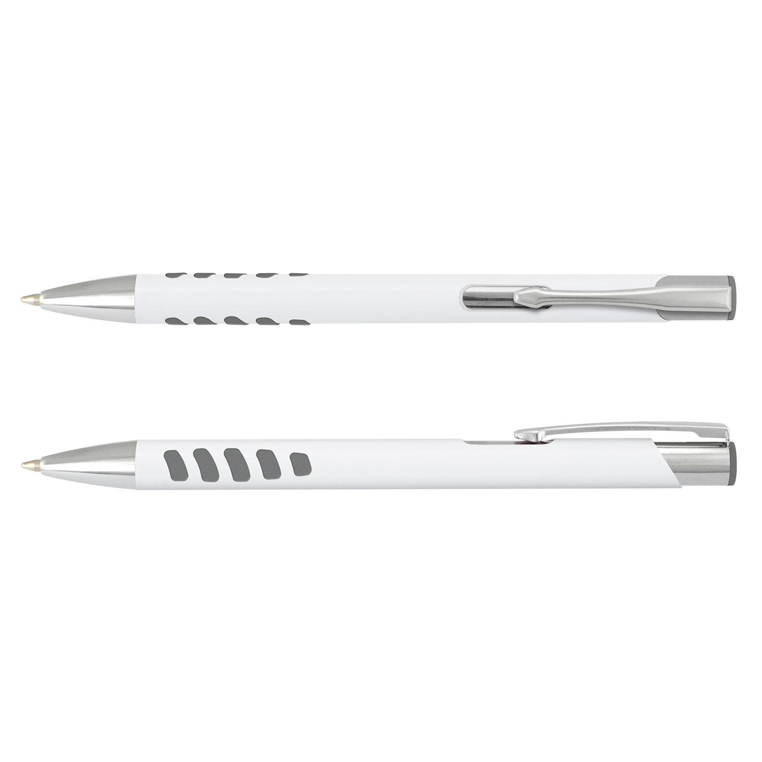 Panama Grip Pen - White Barrel - Image 2