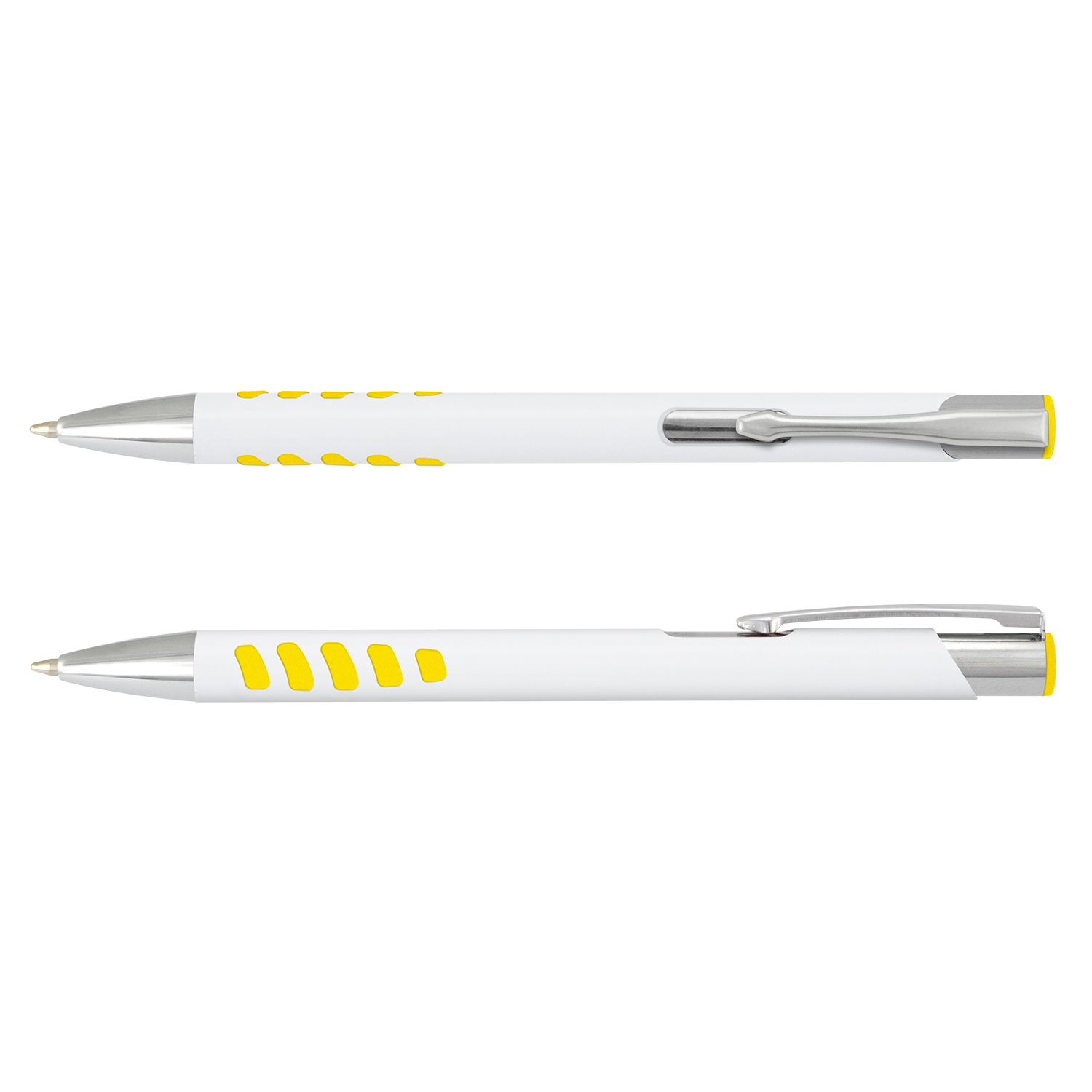 Panama Grip Pen - White Barrel - Image 3