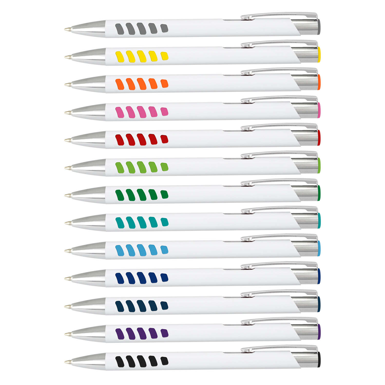 Panama Grip Pen - White Barrel