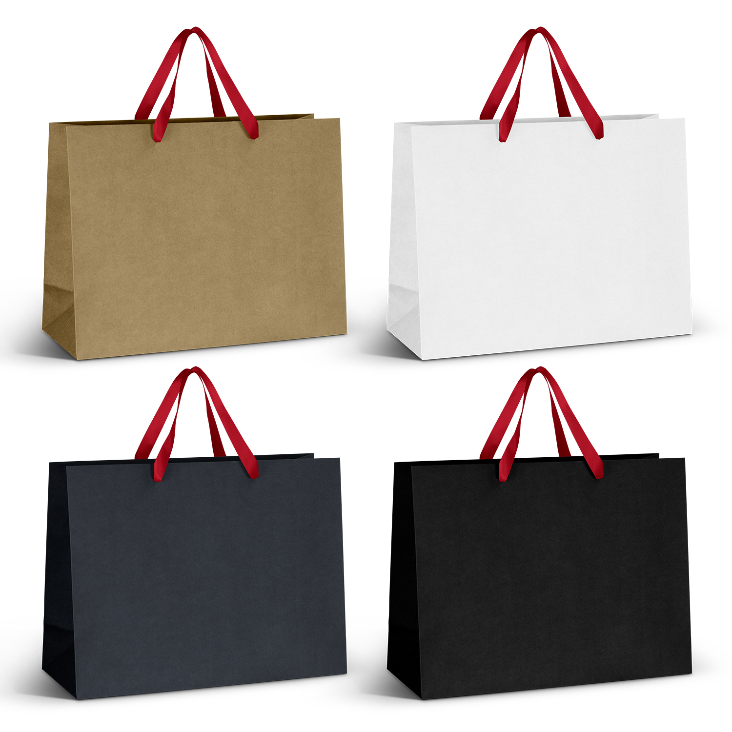 Extra Large Ribbon Handle Paper Bag - Image 6