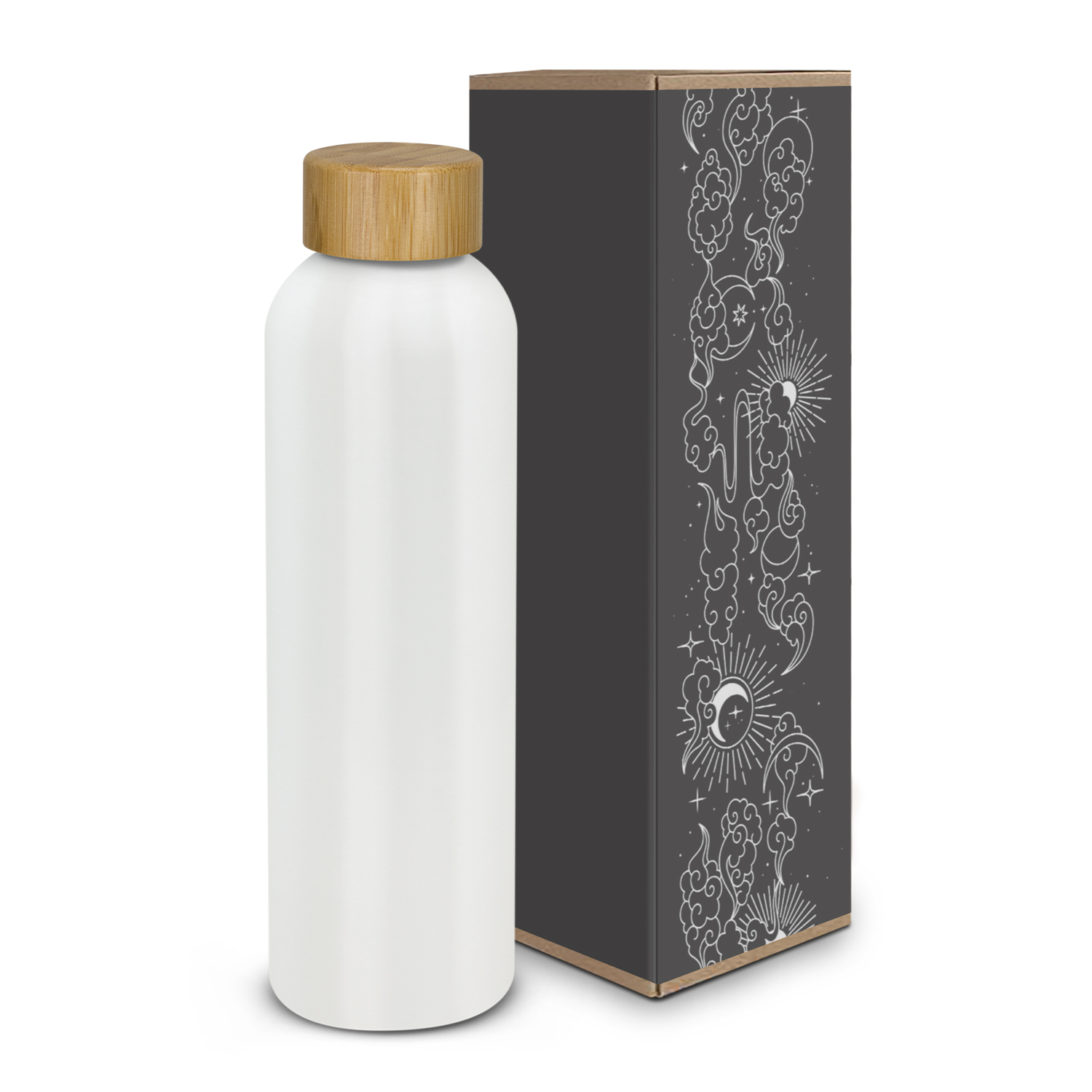 Eden Aluminium Bottle Bamboo Lid - Image 6