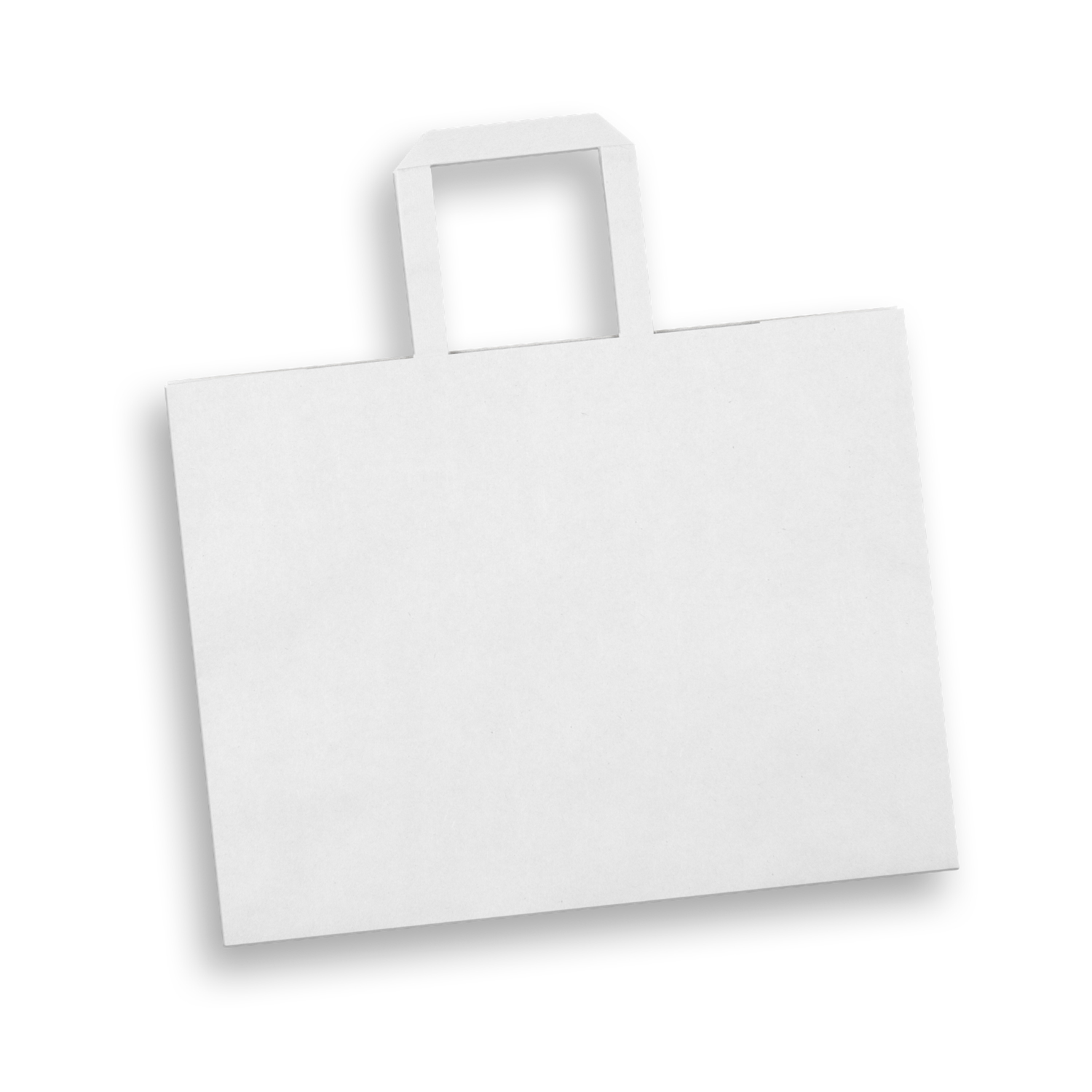 Large Flat Handle Paper Bag Landscape - Image 3