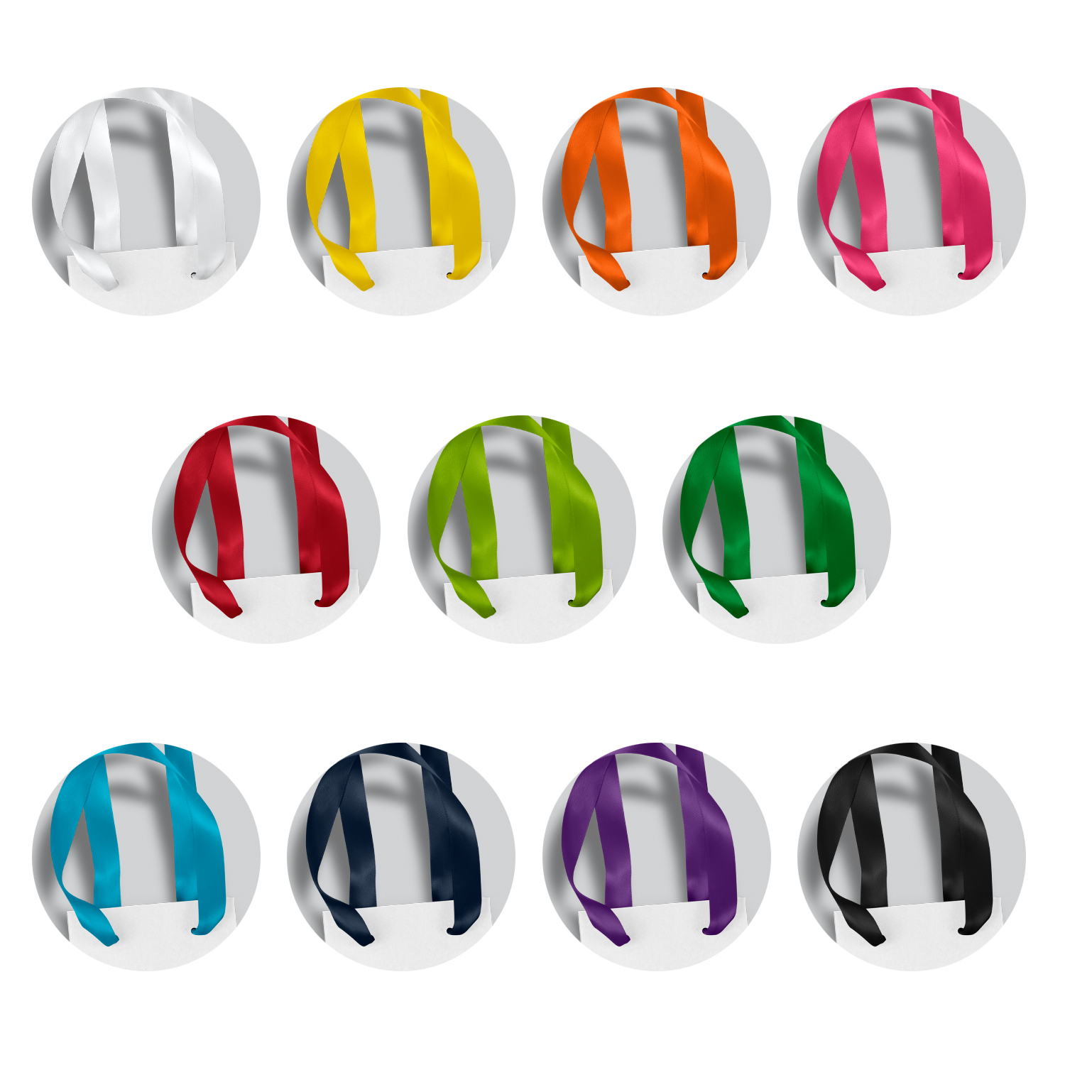 Wine Ribbon Handle Paper Bag - Full Colour - Image 3