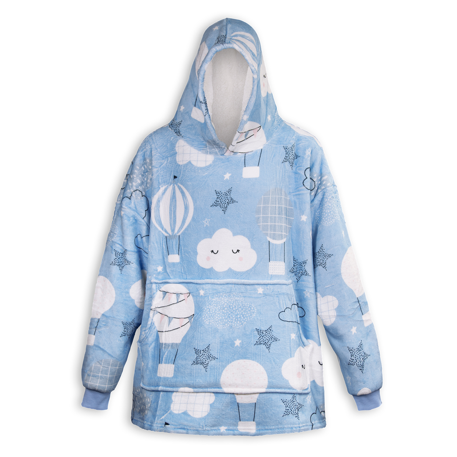 Full Colour Blanket Hoodie - Image 2