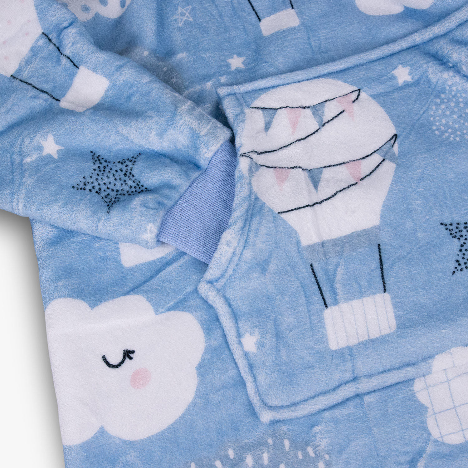 Full Colour Blanket Hoodie - Image 6