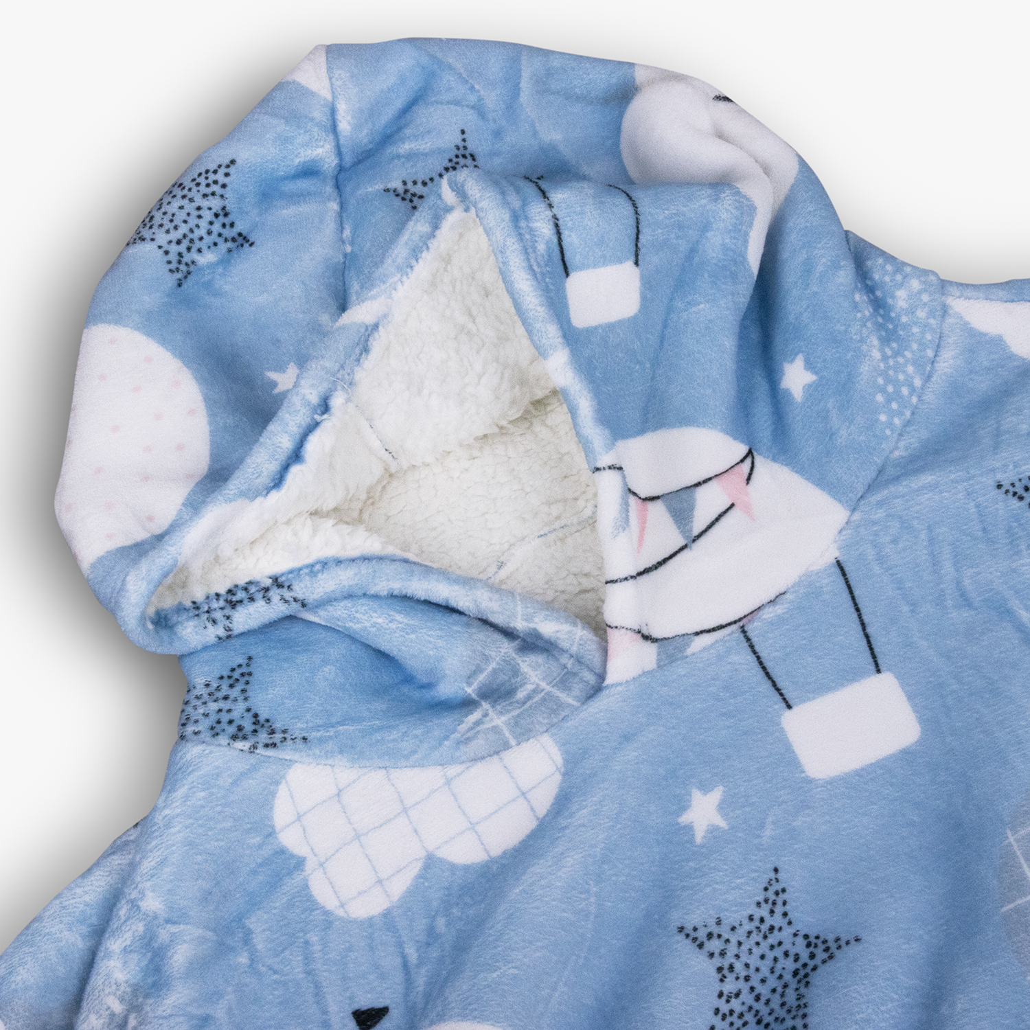 Full Colour Blanket Hoodie - Image 7