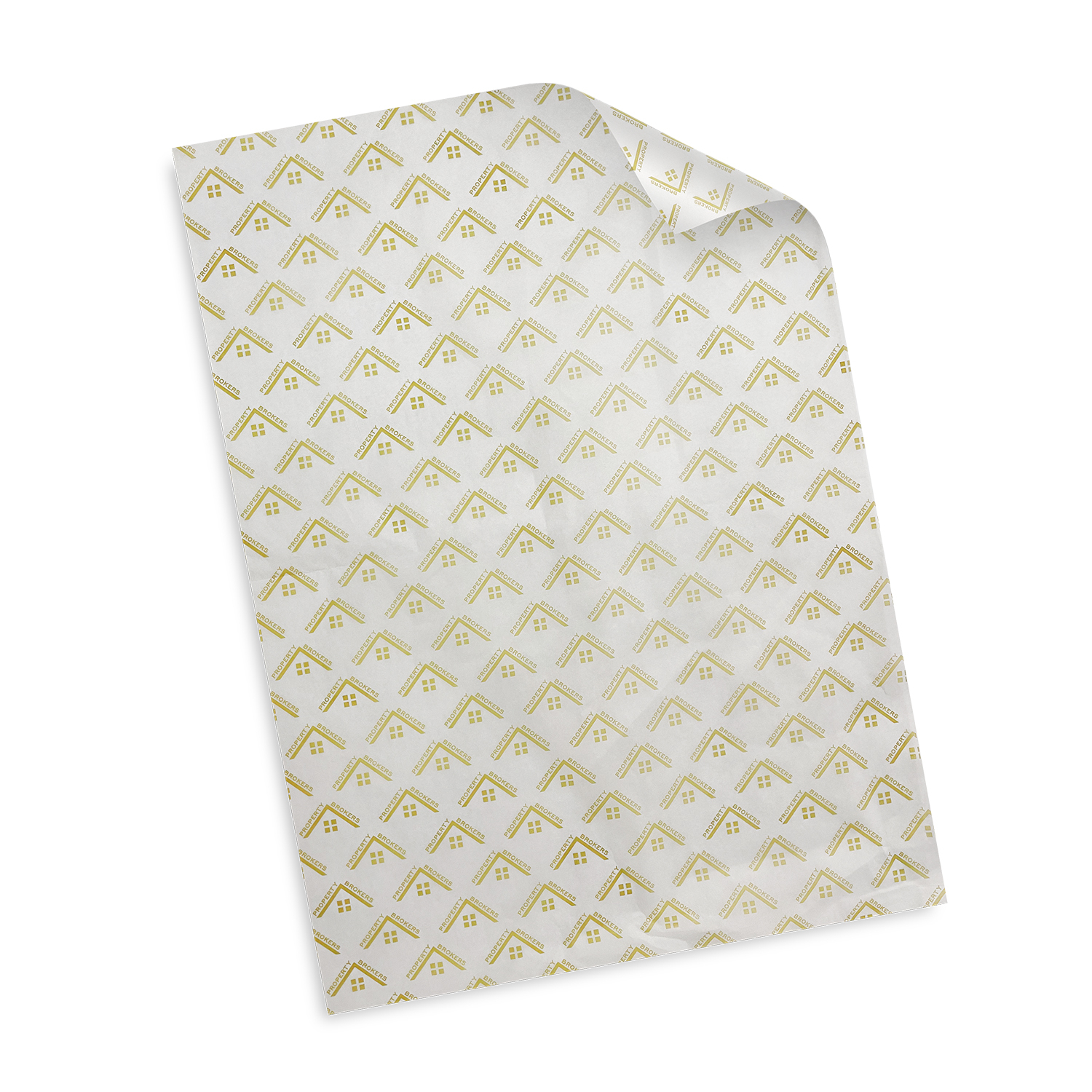 Custom Tissue Paper - White