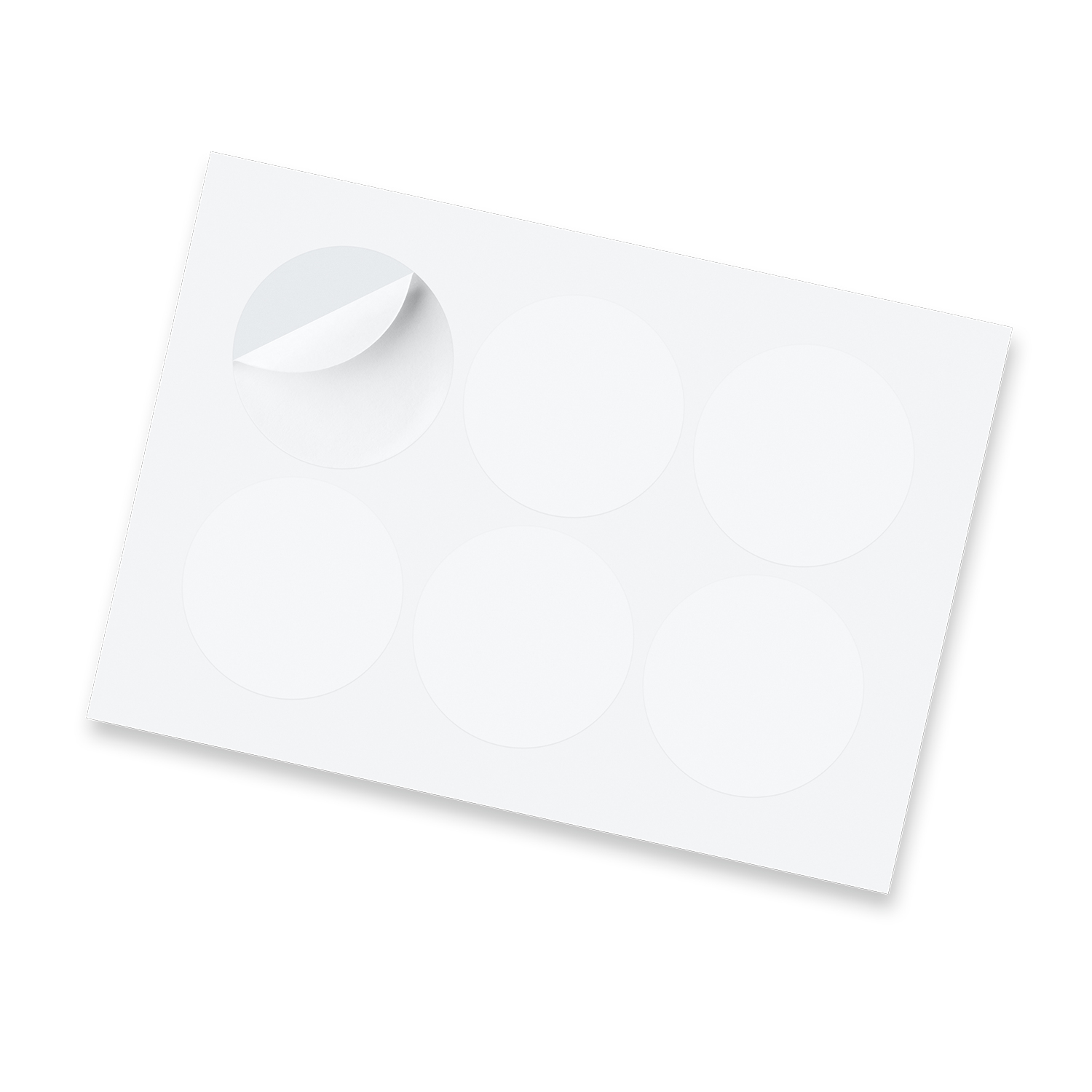 Sticker Sheet 80mm Circle - Gloss - Image 2