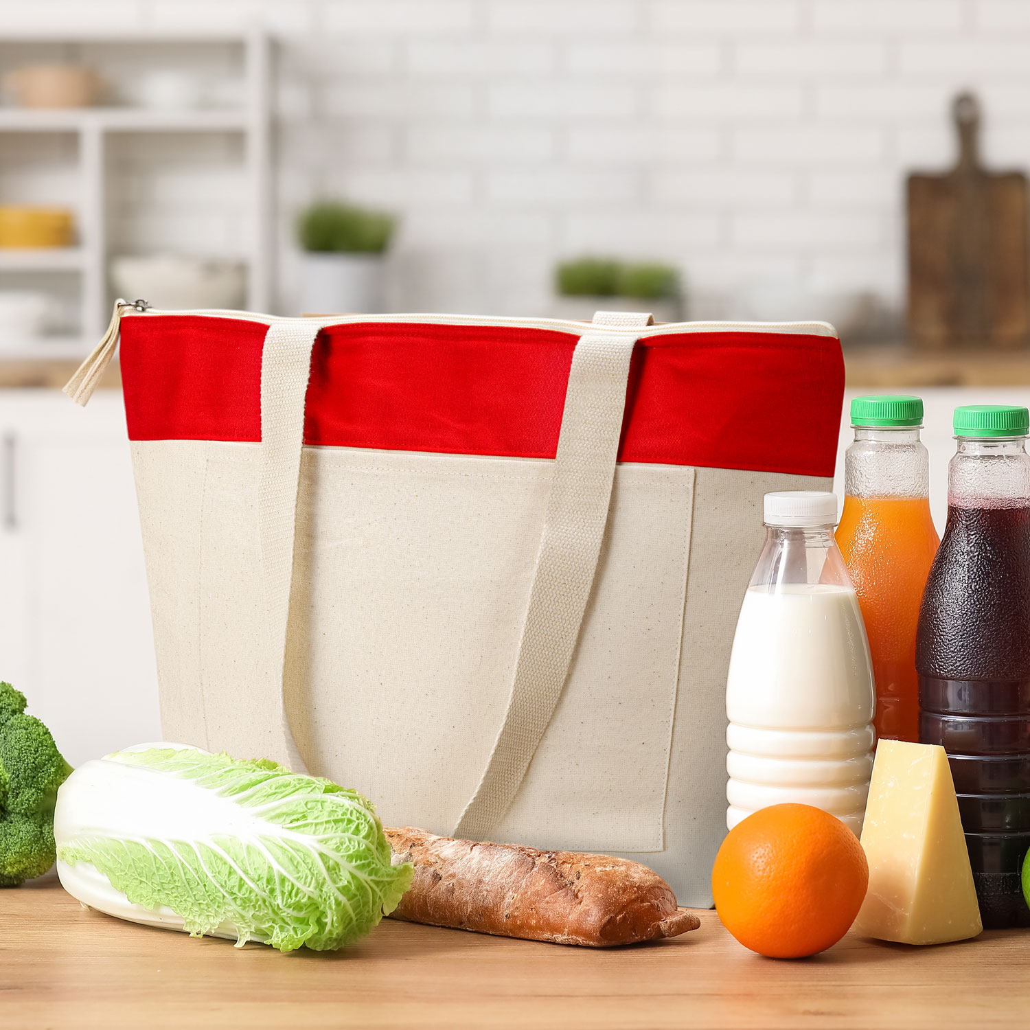 Emporium Cotton Cooler Tote - Image 9