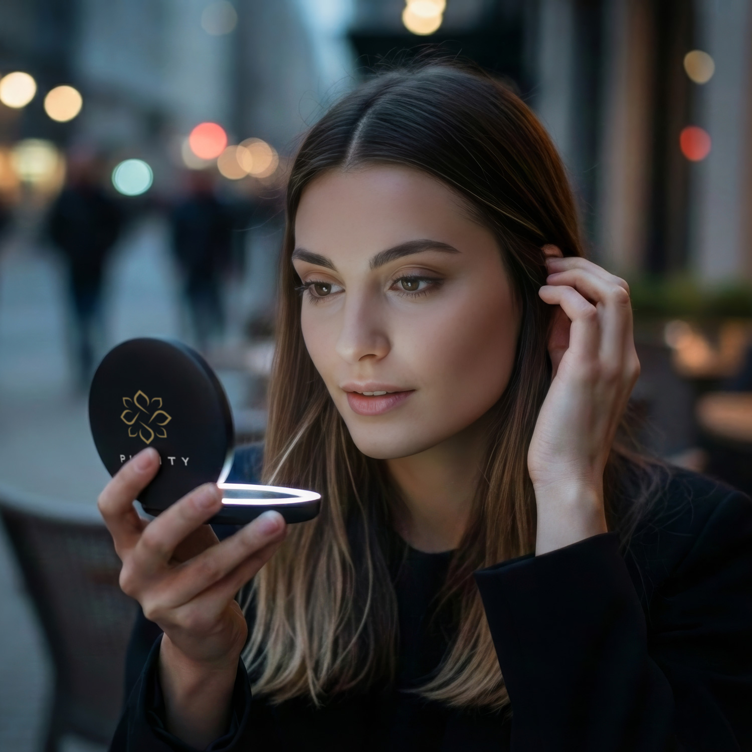 Ella LED Compact Mirror - Image 7