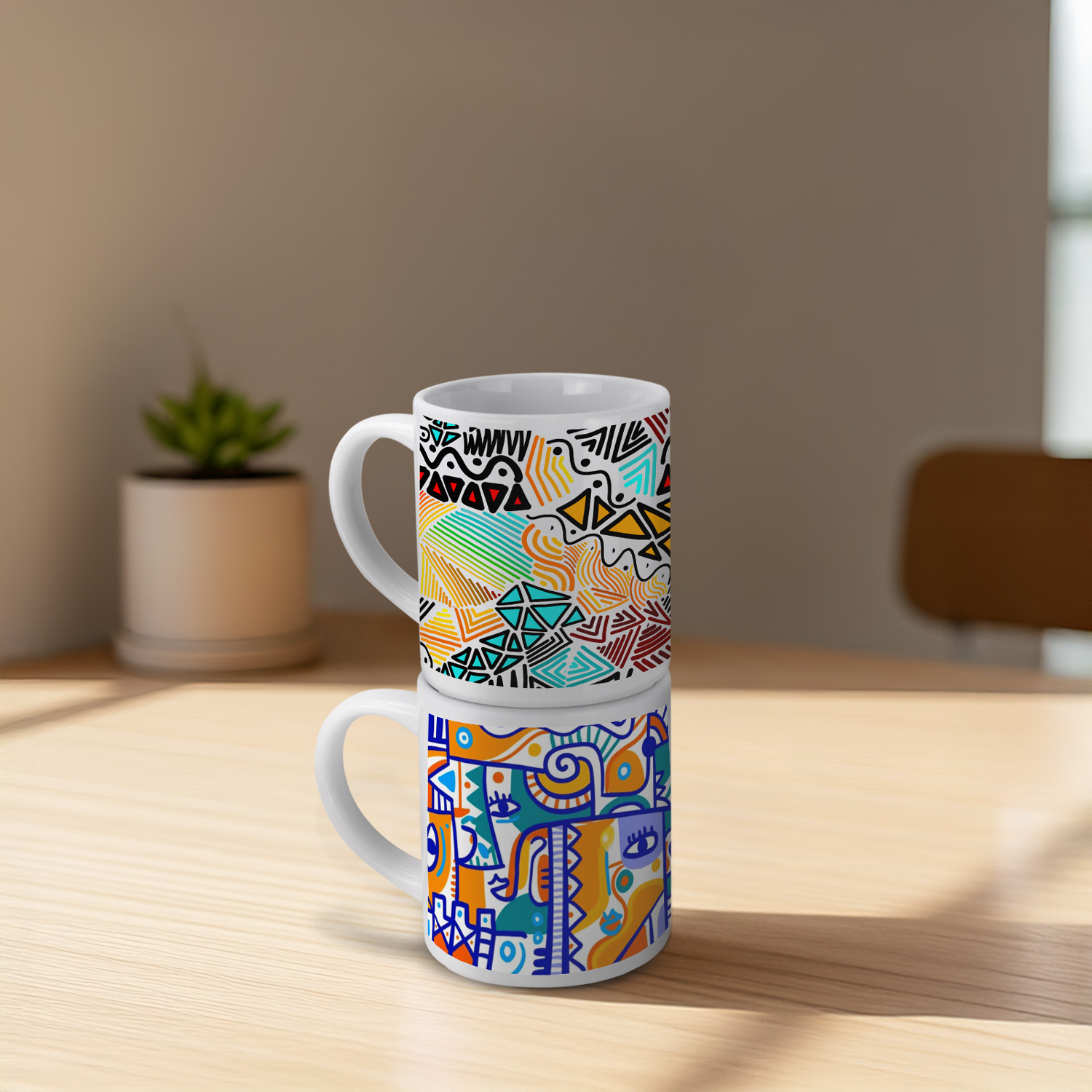 Arista Stackable Coffee Mug - Image 7