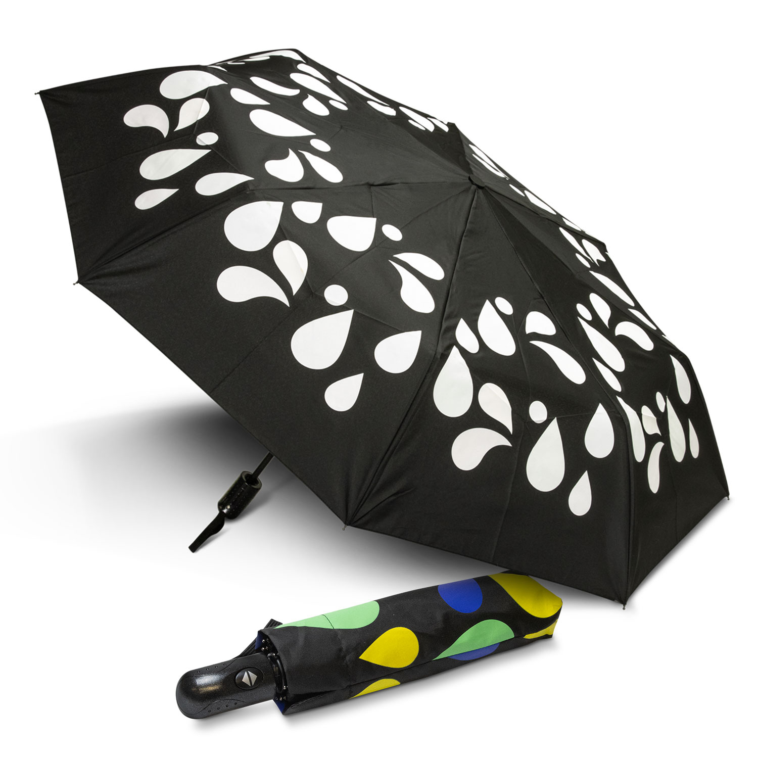 Colour Changing Compact Umbrella - Image 4