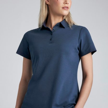 Womens Lotus Short Sleeve Polo