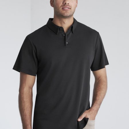 Mens Lotus Short Sleeve Polo