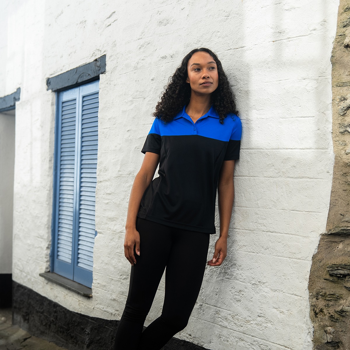 WOMEN'S MONTEREY 2-TONE POLO - Image 5