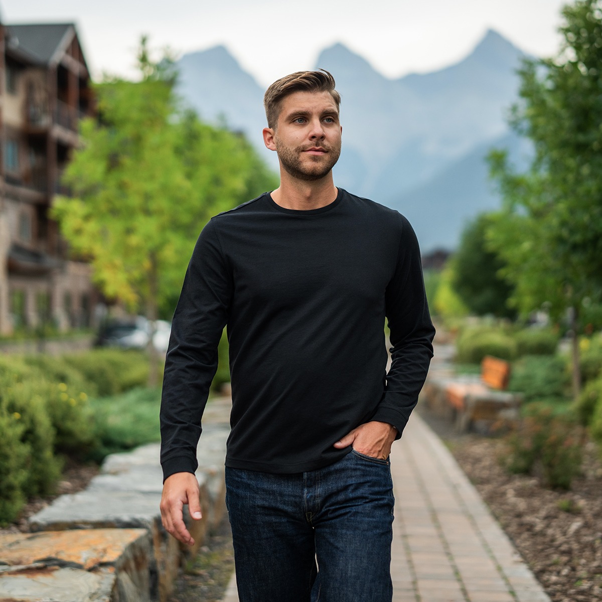 MEN'S STOCKTON L/S TEE - Image 5