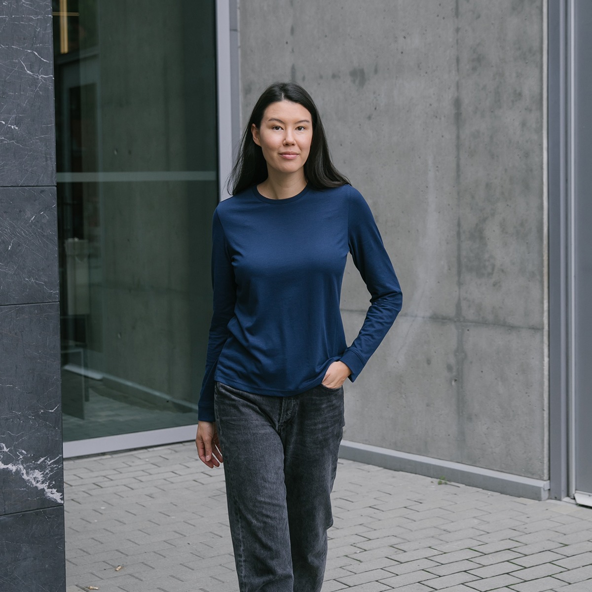 WOMEN'S STOCKTON L/S TEE - Image 7