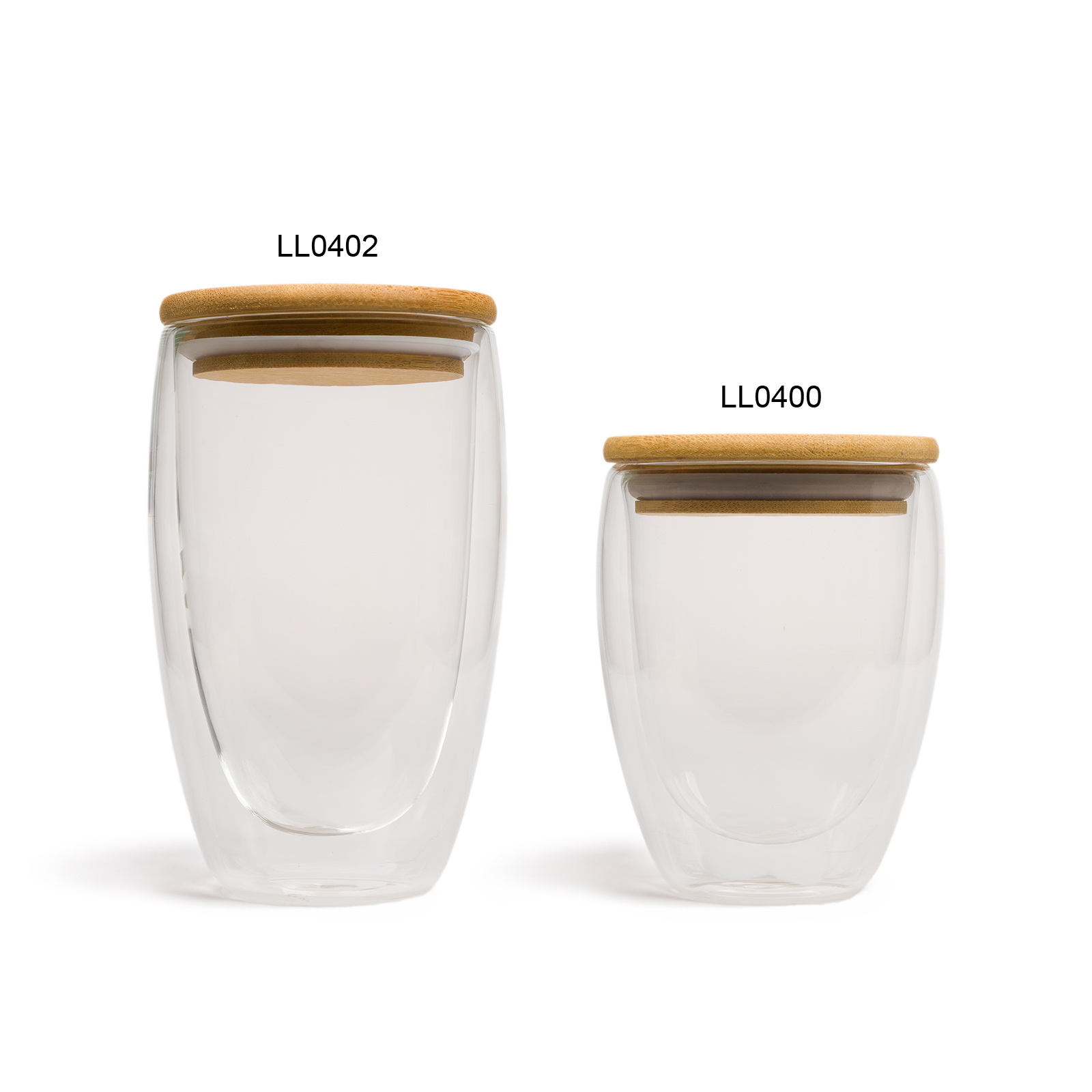 Sierra 450ml Double Wall Glass Cup - Image 9