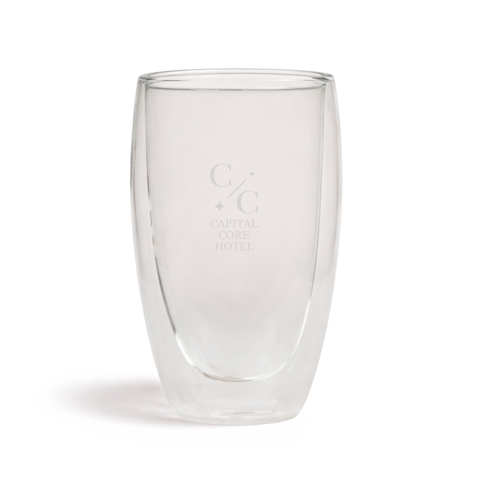 Sierra 450ml Double Wall Glass Cup - Image 11