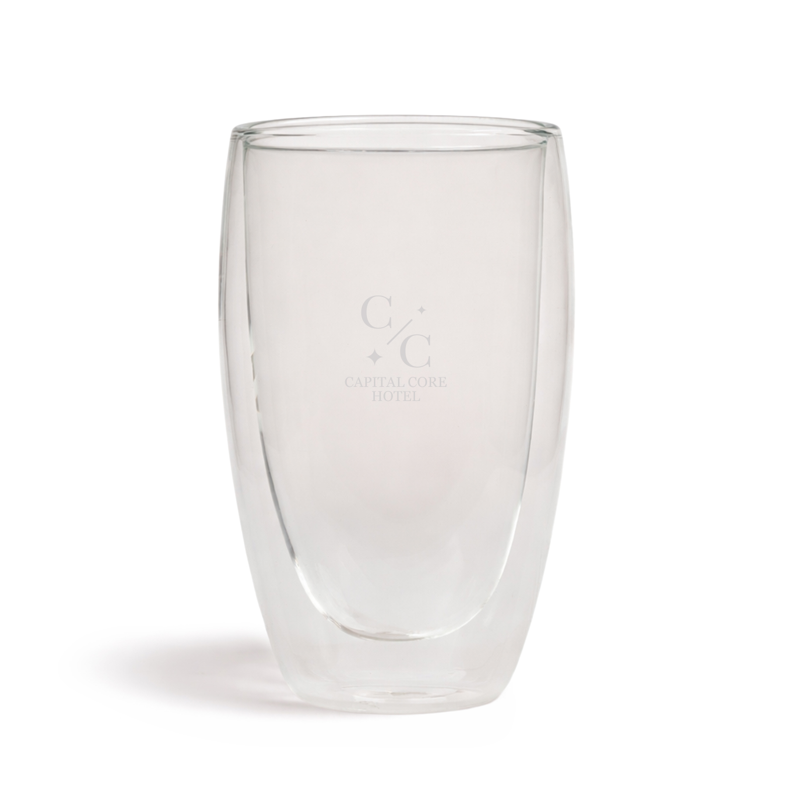 Sierra 450ml Double Wall Glass Cup - Image 10