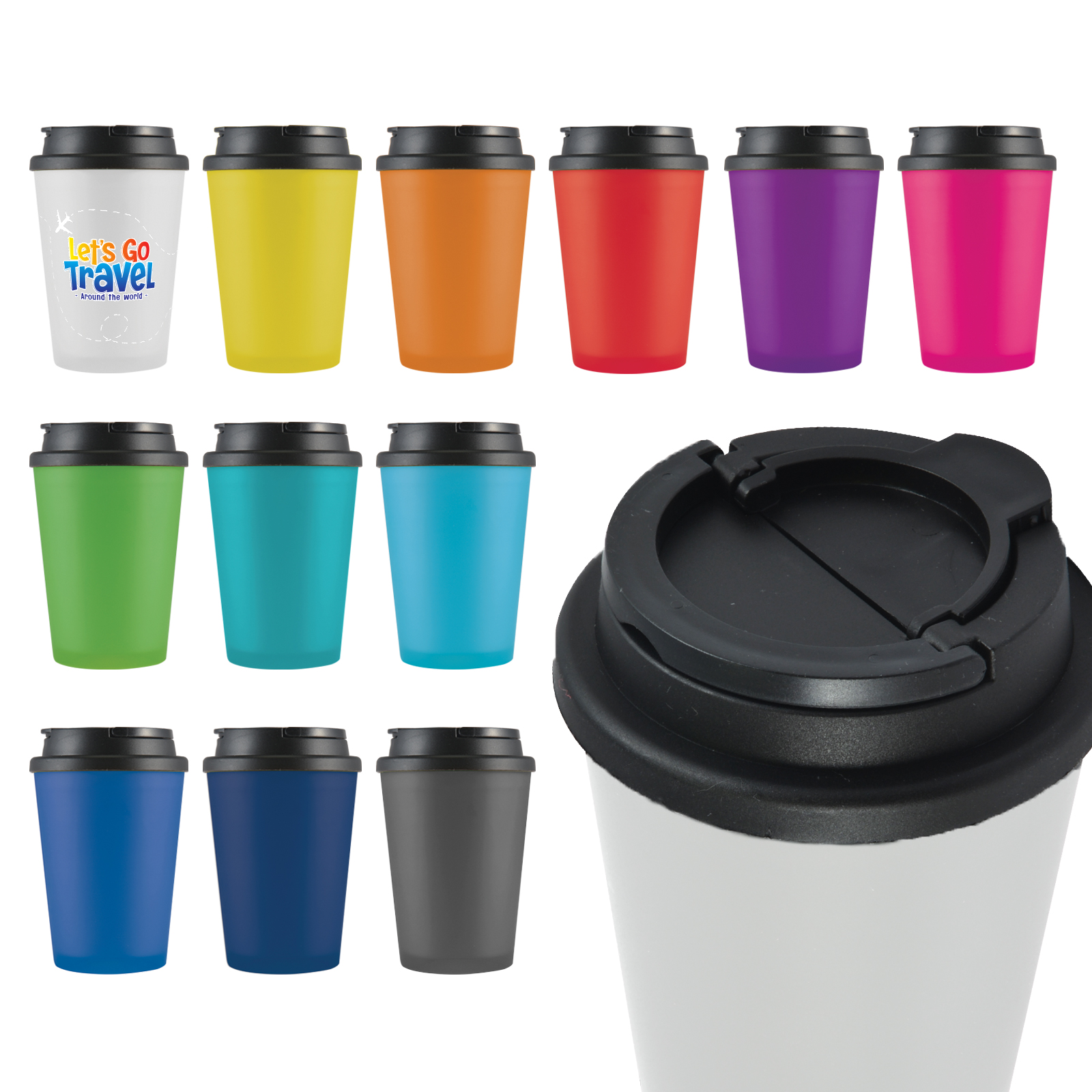 Aroma Coffee Cup / Handle Lid