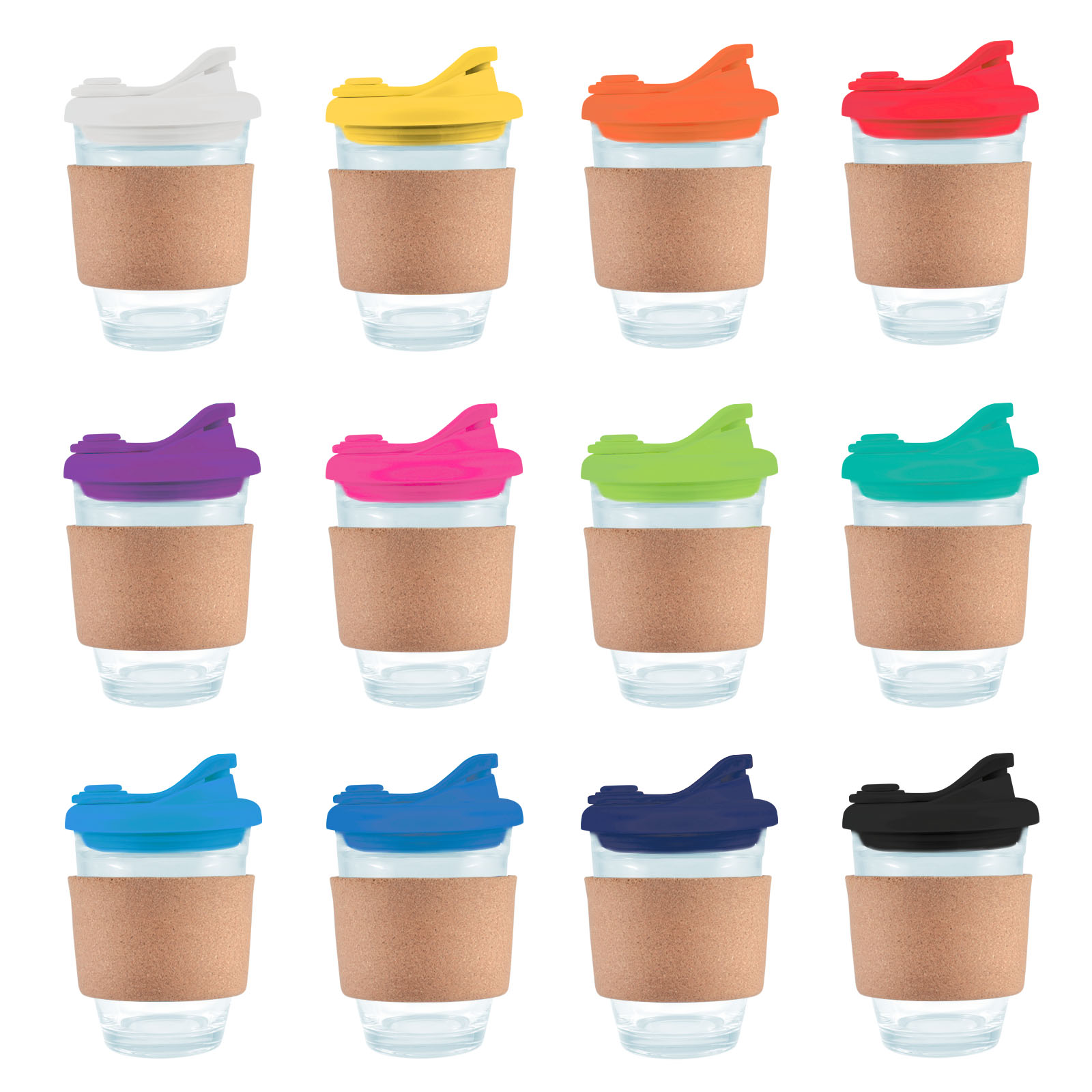 Vienna Coffee Cup / Snap Lid / Cork Band - Image 14
