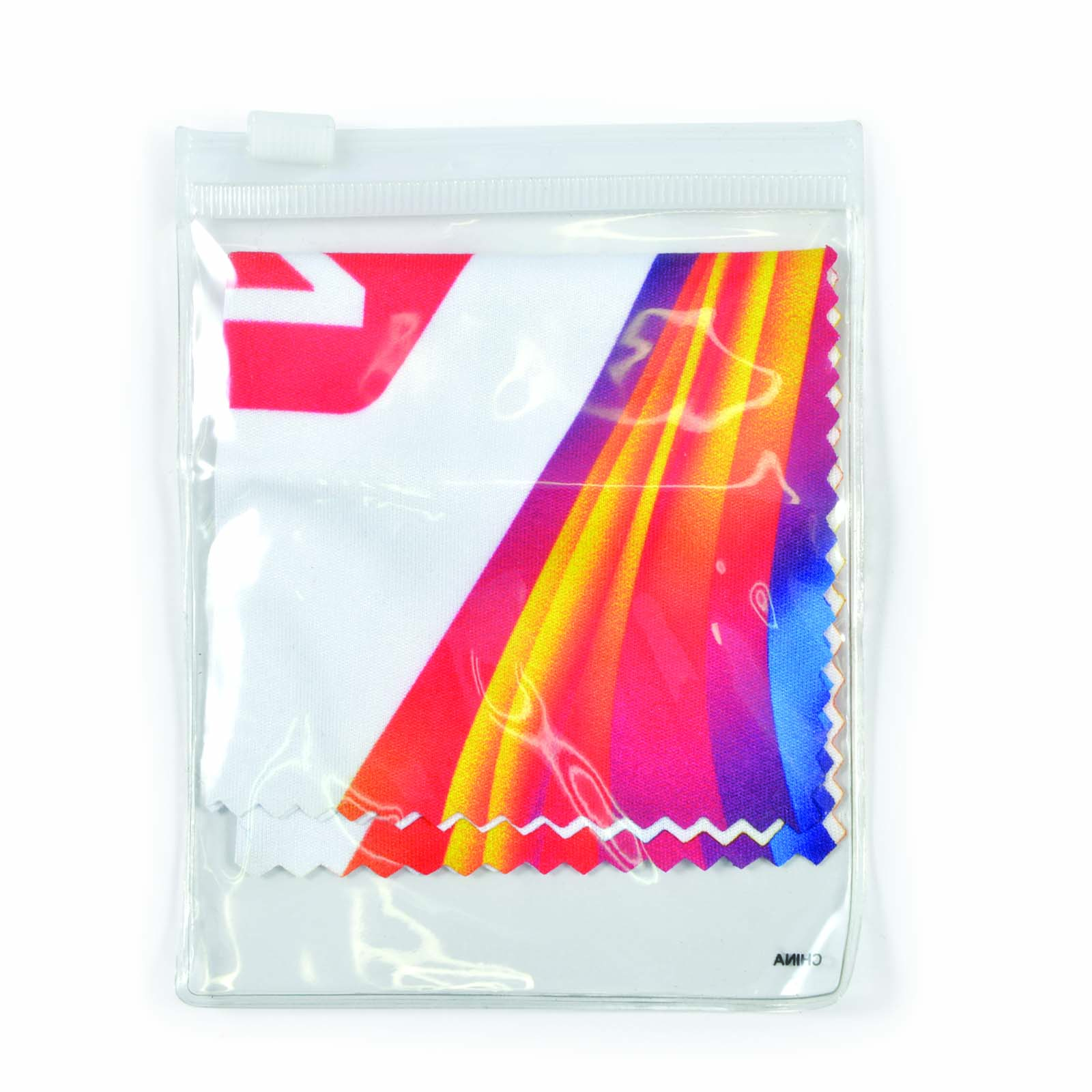 Zig Zag RPET Microfibre Lens Cloth - Image 3