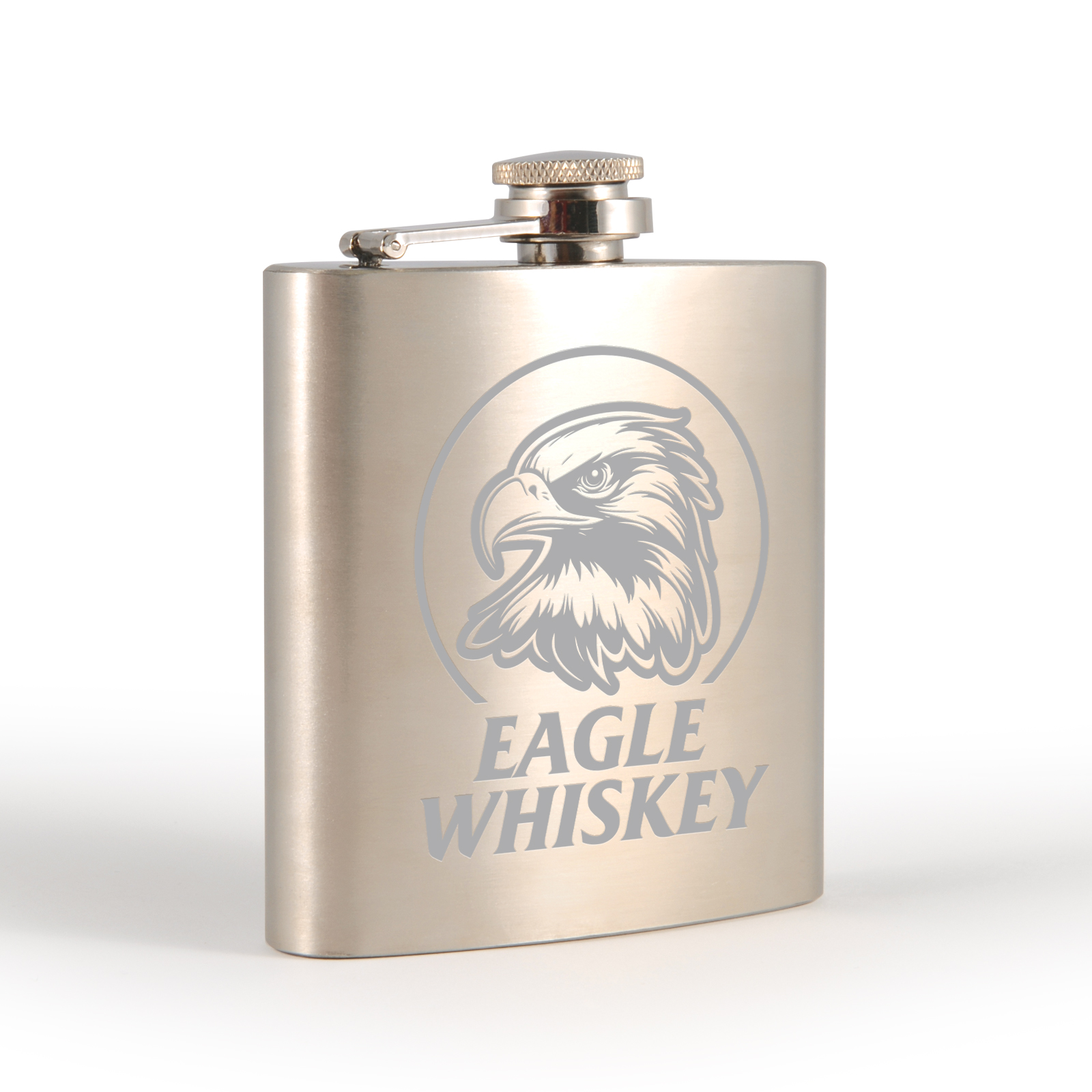 Stainless Steel Hip Flask - Image 3