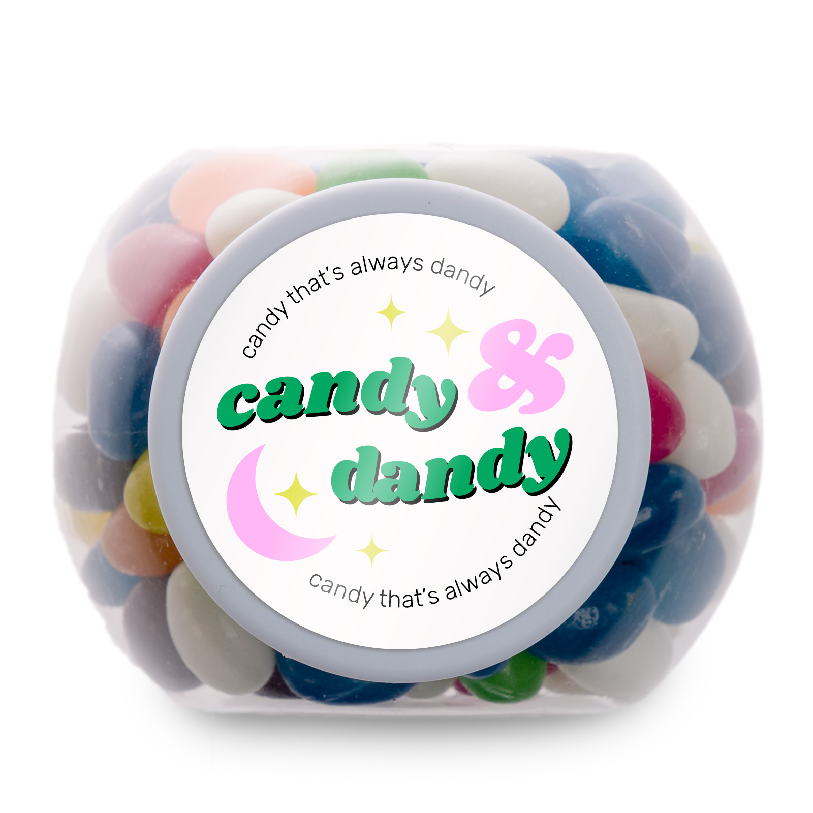 Assorted Colour Mini Jelly Beans in Container - Image 4