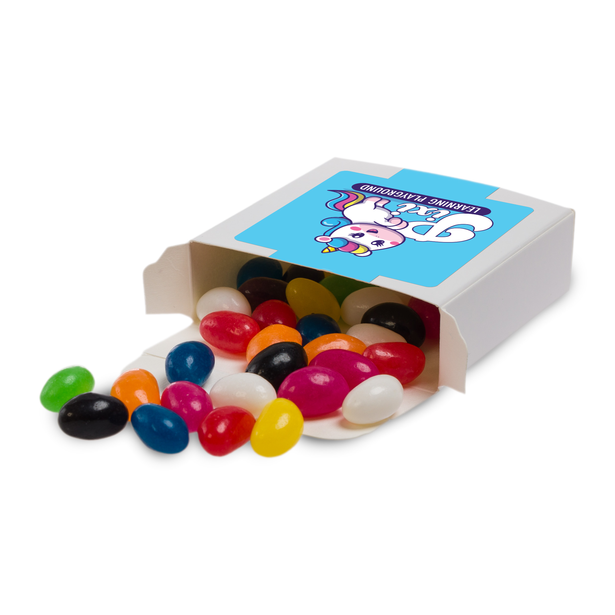 Assorted Colour Jelly Beans in 50g Box - Image 3