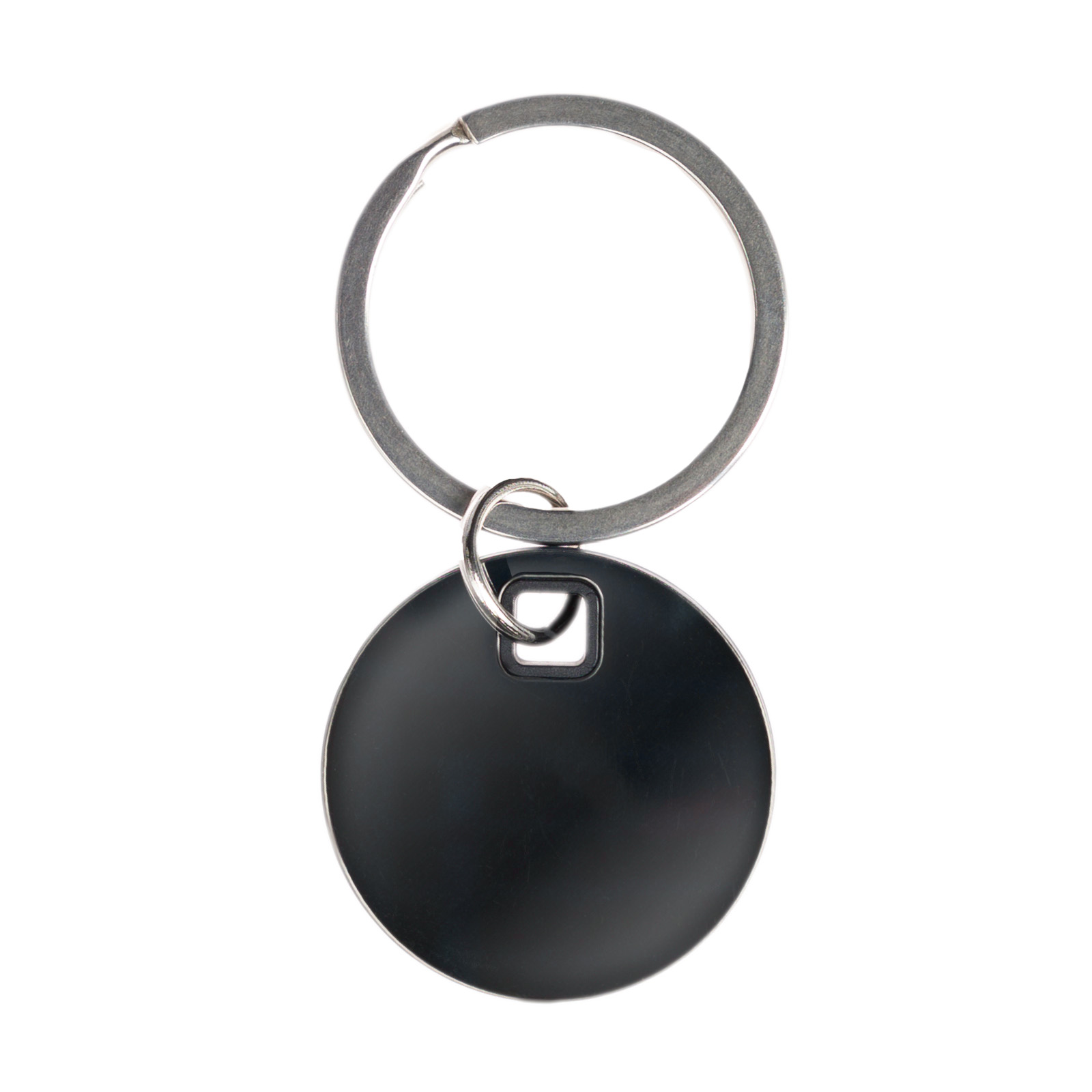 Circle Stainless Steel Keytag - Image 3