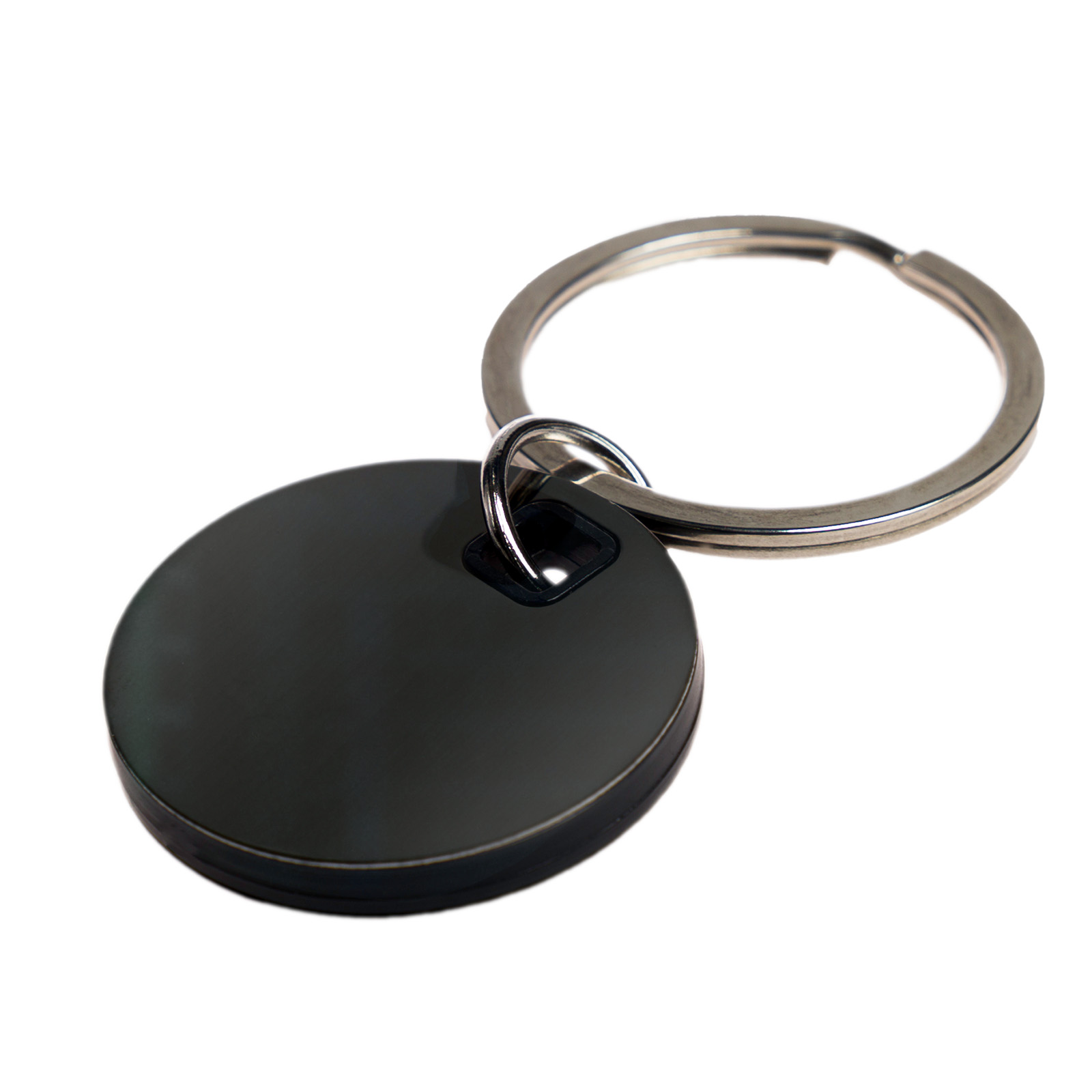 Circle Stainless Steel Keytag - Image 6