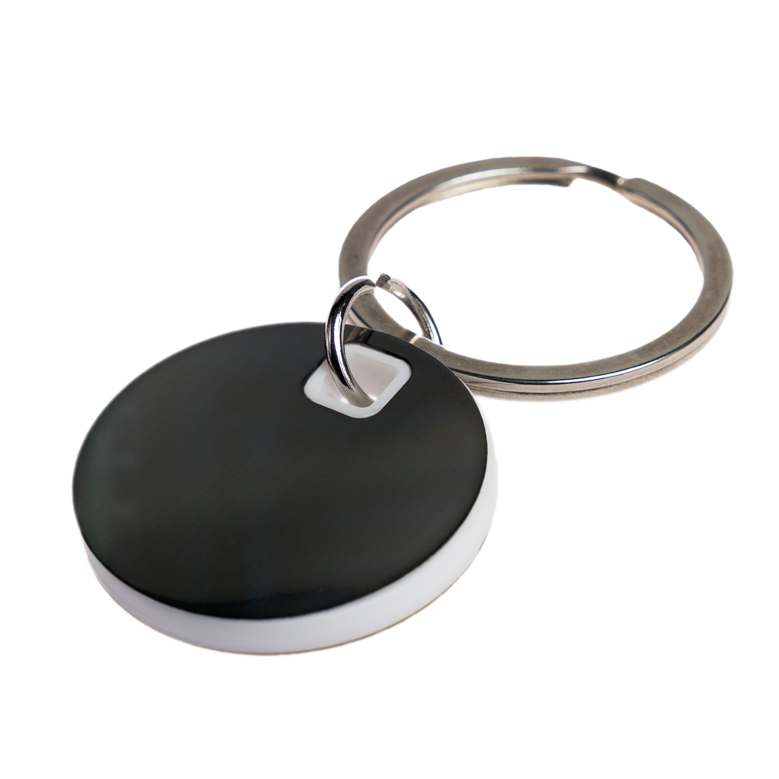 Circle Stainless Steel Keytag - Image 5