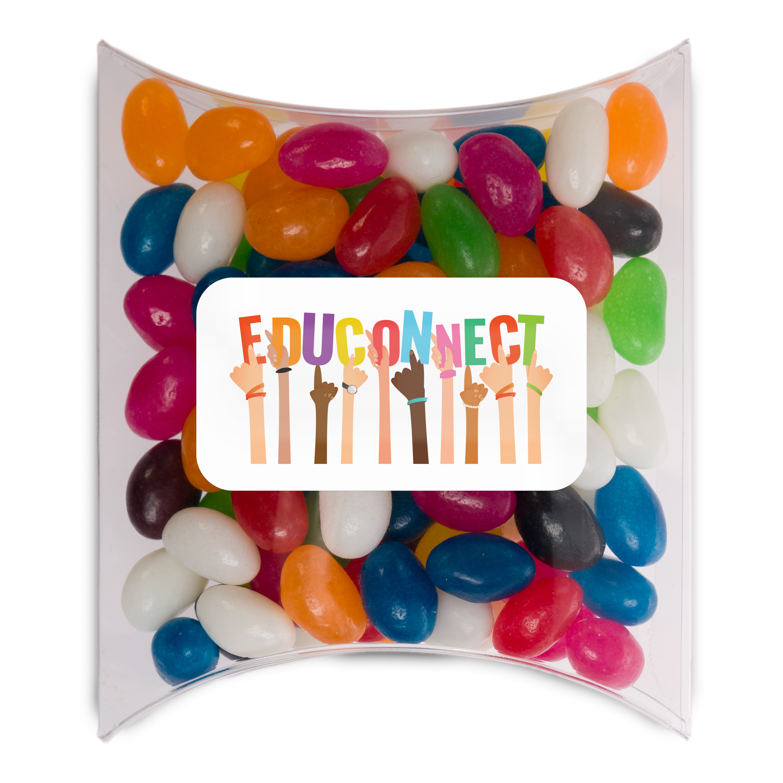Assorted Colour Mini Jelly Beans in Pillow Pack - Image 4