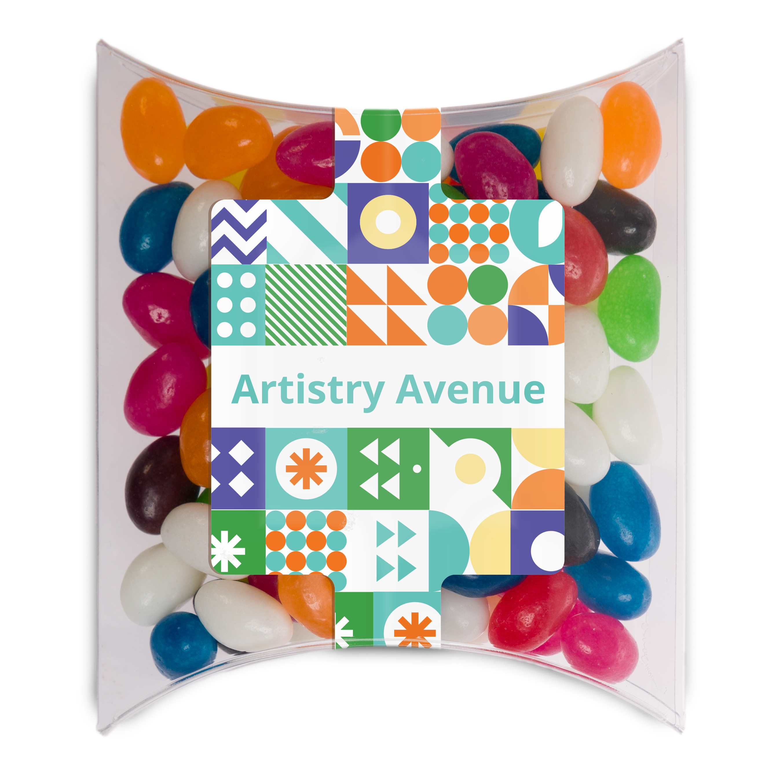 Assorted Colour Mini Jelly Beans in Pillow Pack - Image 5