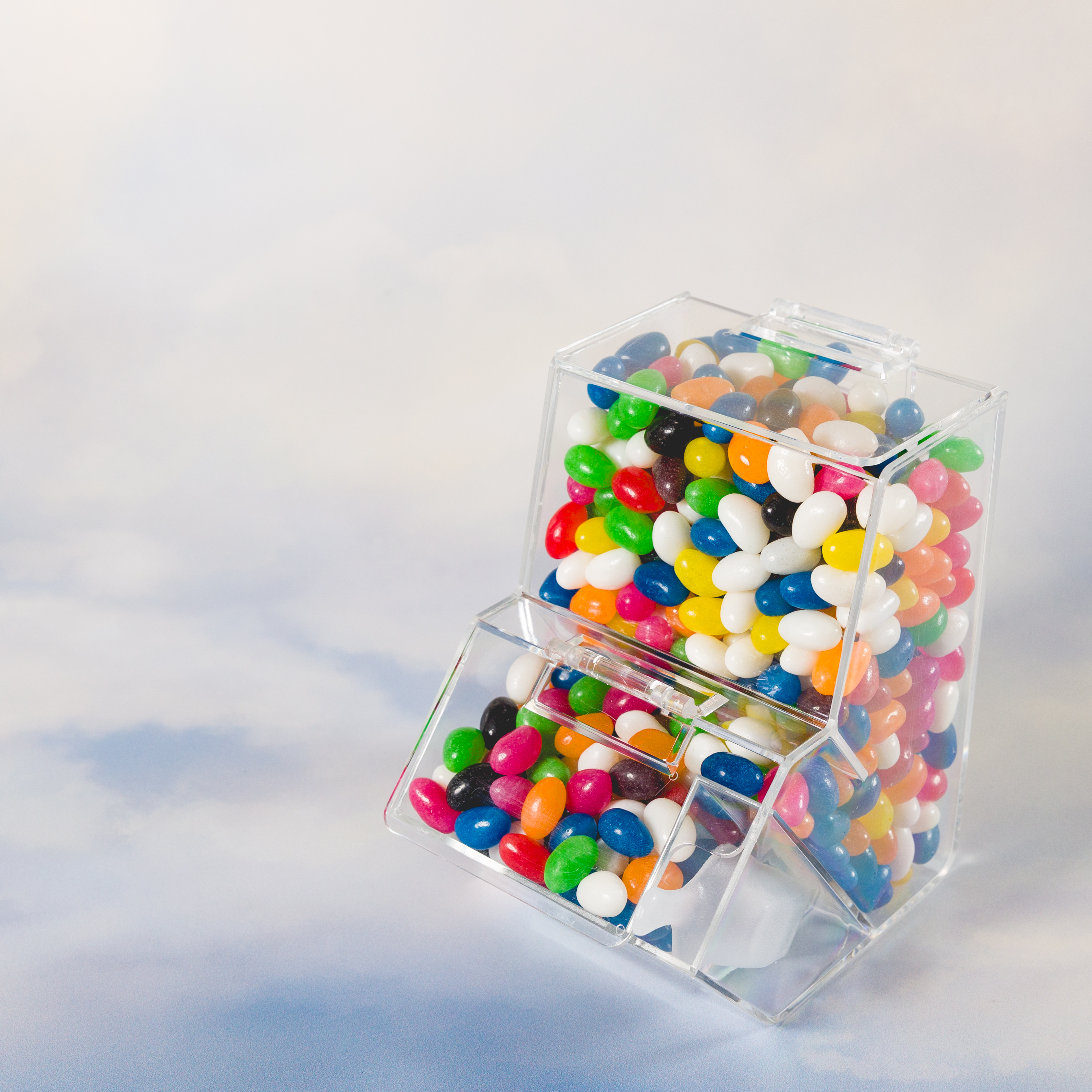 Assorted Colour Mini Jelly Beans in Dispenser - Image 9