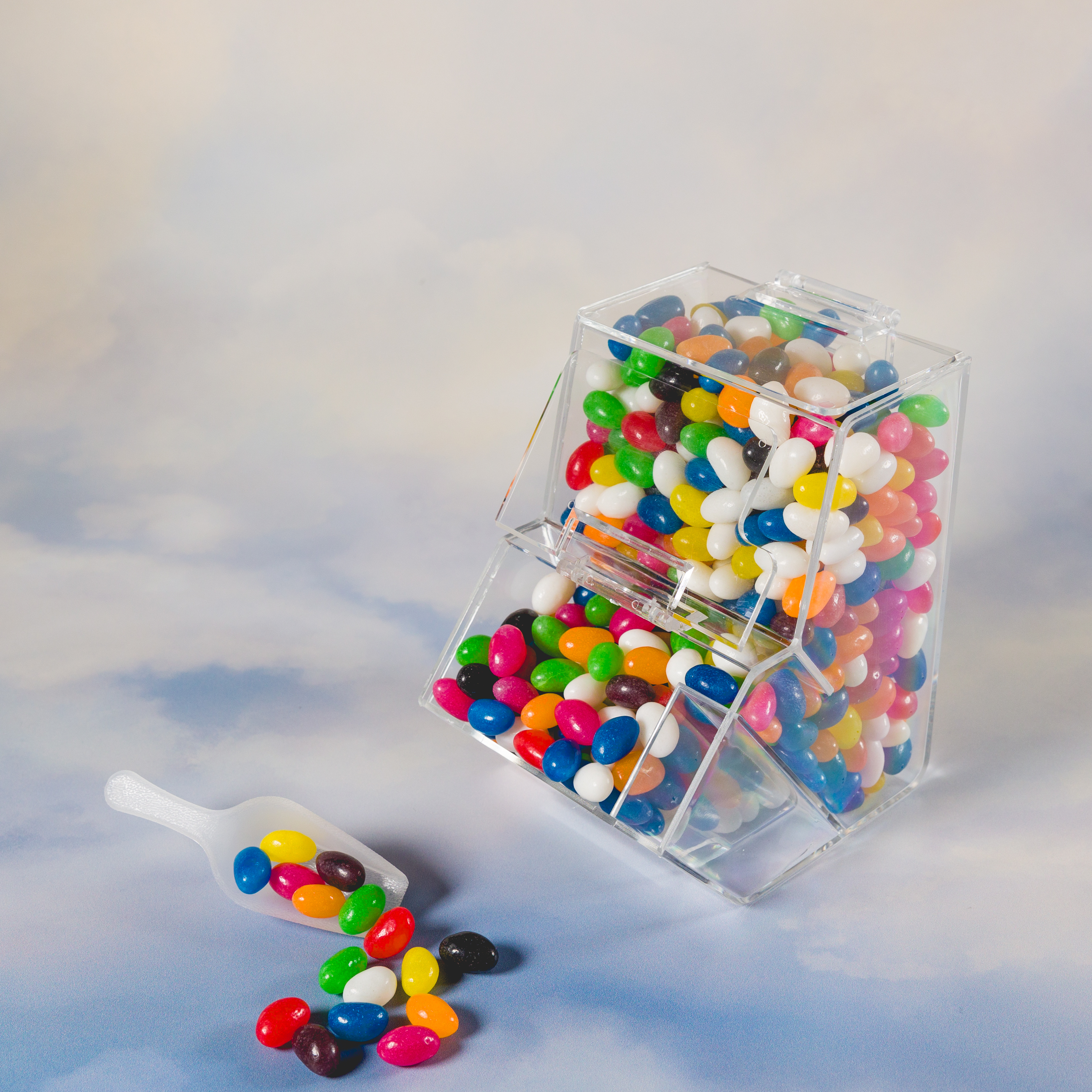 Assorted Colour Mini Jelly Beans in Dispenser - Image 10