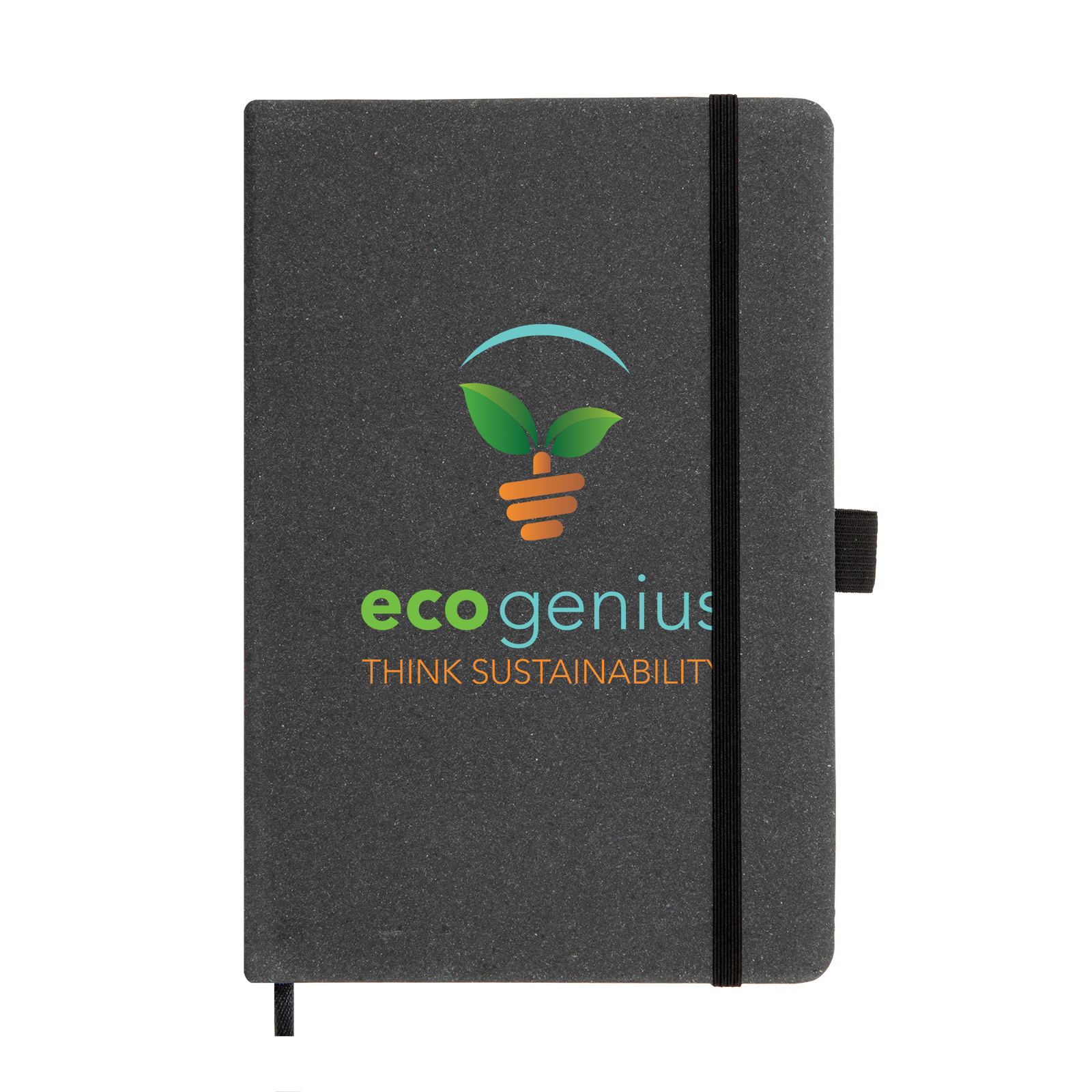 Astro Hard Cover Recycled Leather Notebook - Image 8