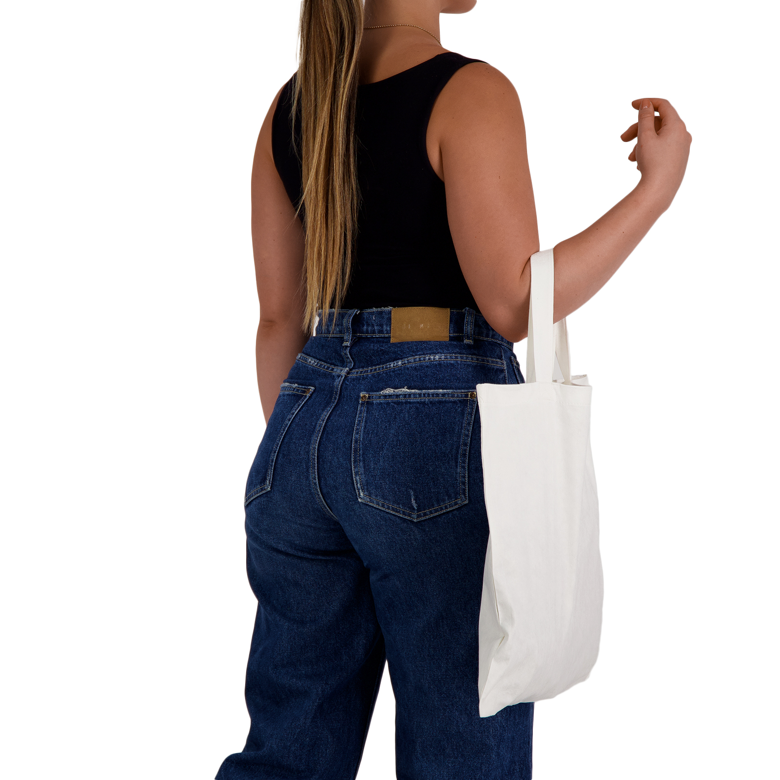 Short Handle Bamboo Bag - Image 7