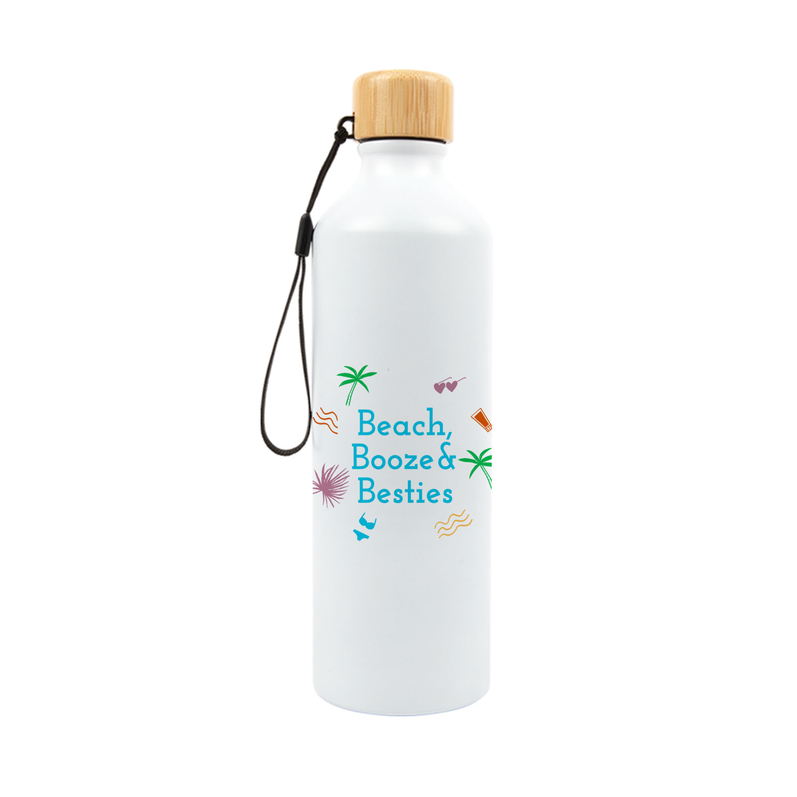 Gelato Aluminium Bottle with Bamboo Lid - Image 16