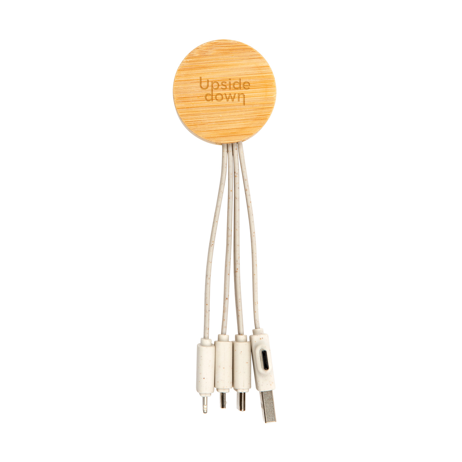 Sprite Round Bamboo Charging Cable - Image 6