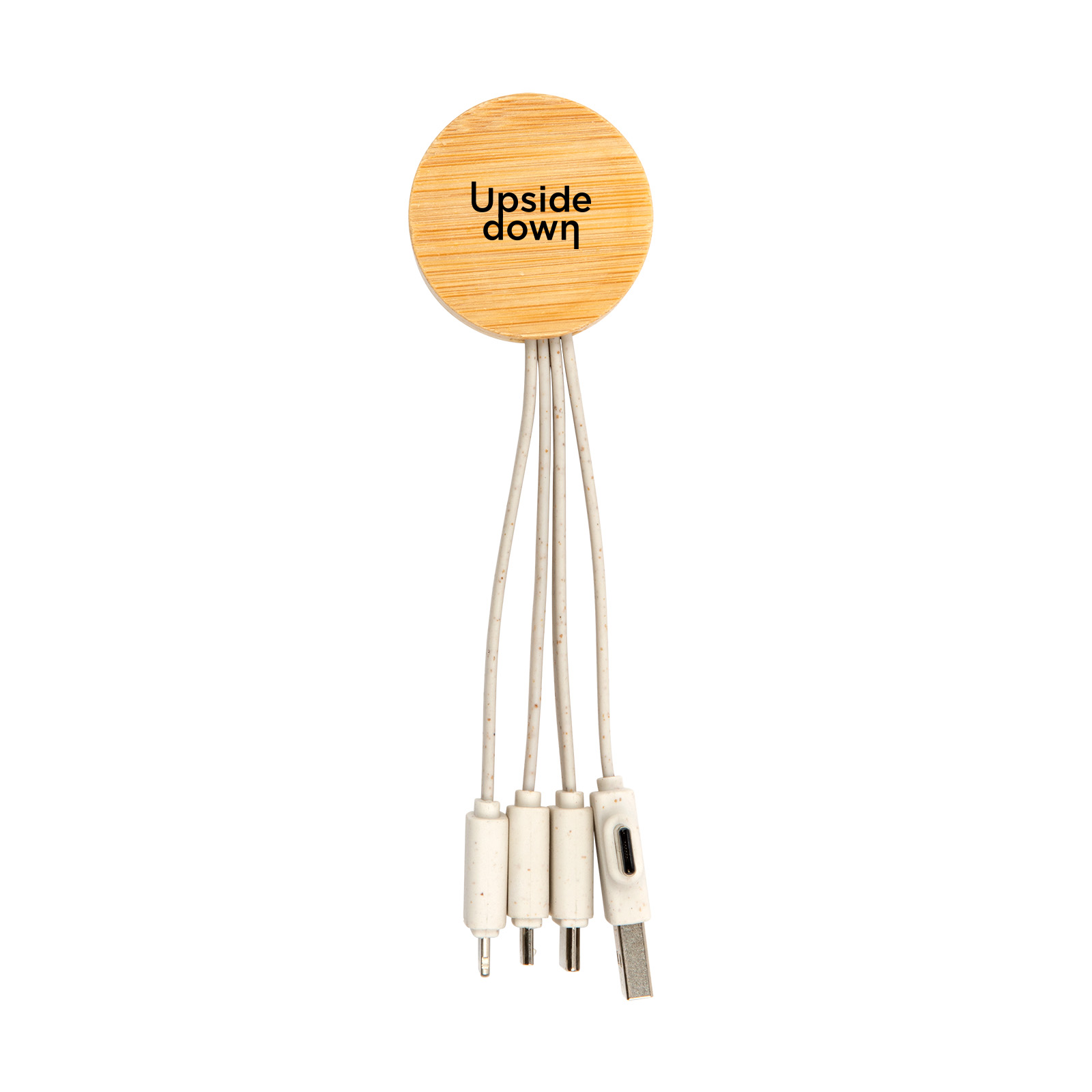 Sprite Round Bamboo Charging Cable - Image 5