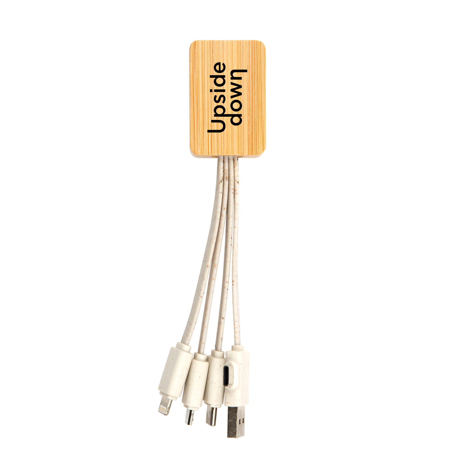 Sprite Square Bamboo Charging Cable - Image 5