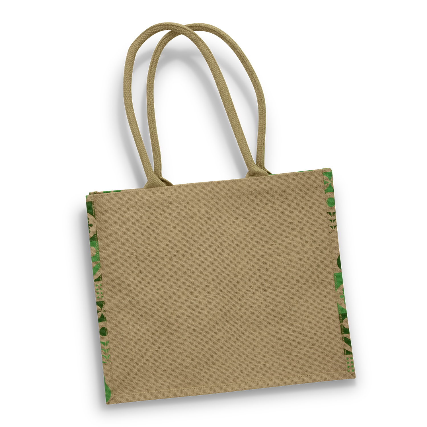 Torino Jute Tote Bag - Image 2